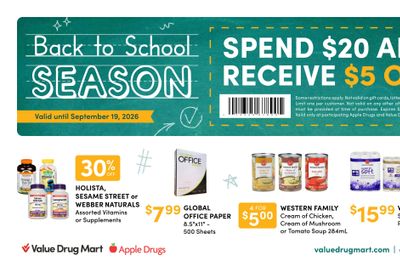Value Drug Mart Flyer September 6 to 19