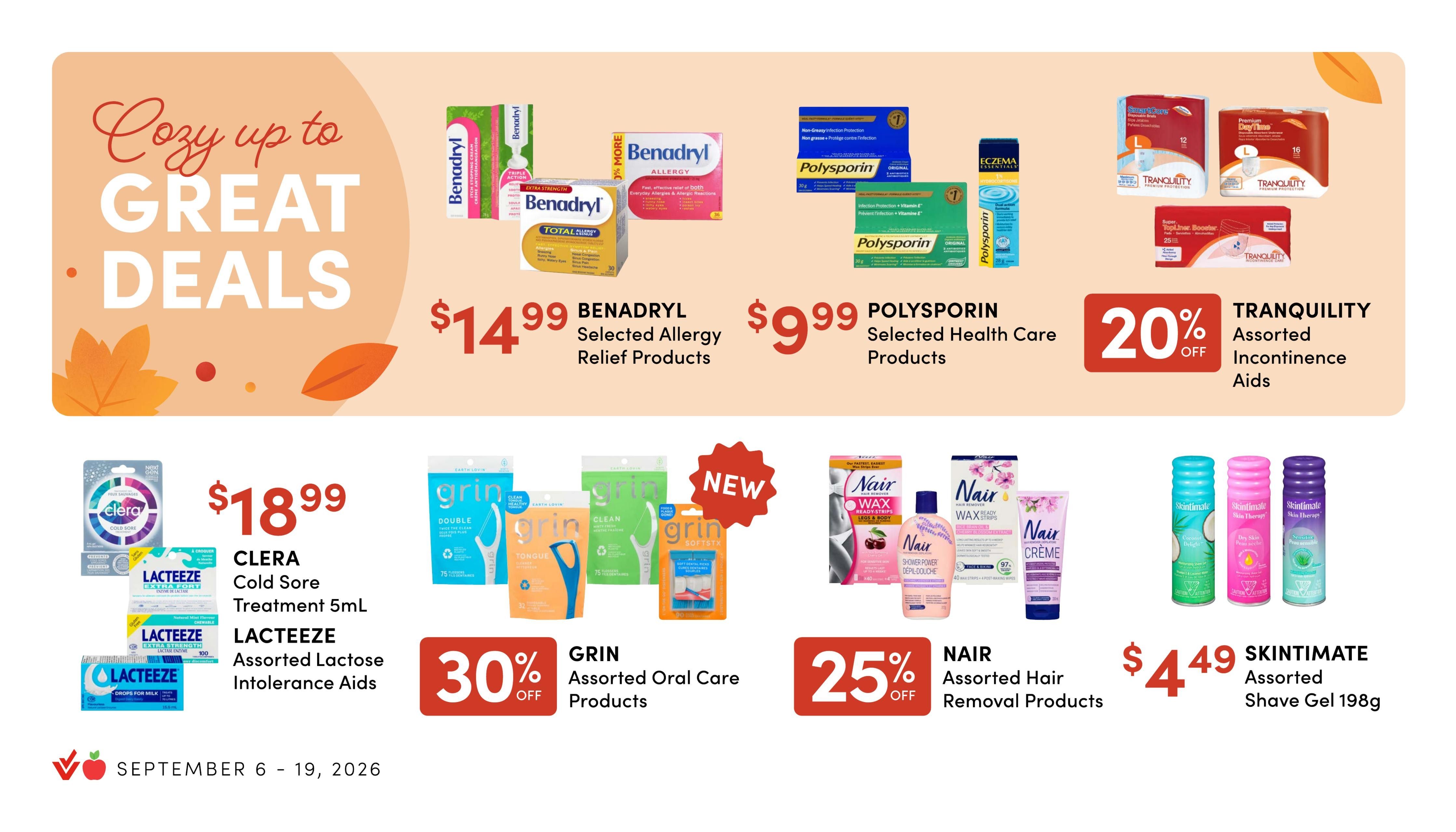 Value Drug Mart Flyer September 6 to 19