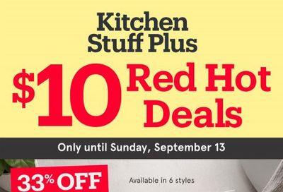 Kitchen Stuff Plus Canada $10 Red Hot Deals: Save 60% off + More Offers