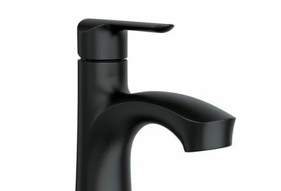 Home Depot - Moen Findlay Single Hole Bathroom Faucet w/ Deckplate (Matte Black/Chrome/Brushed Nickel) - $129.99