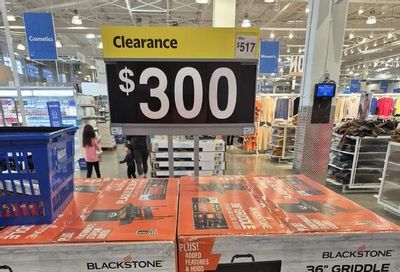 Walmart: 36inch Blackstone Griddle-$300