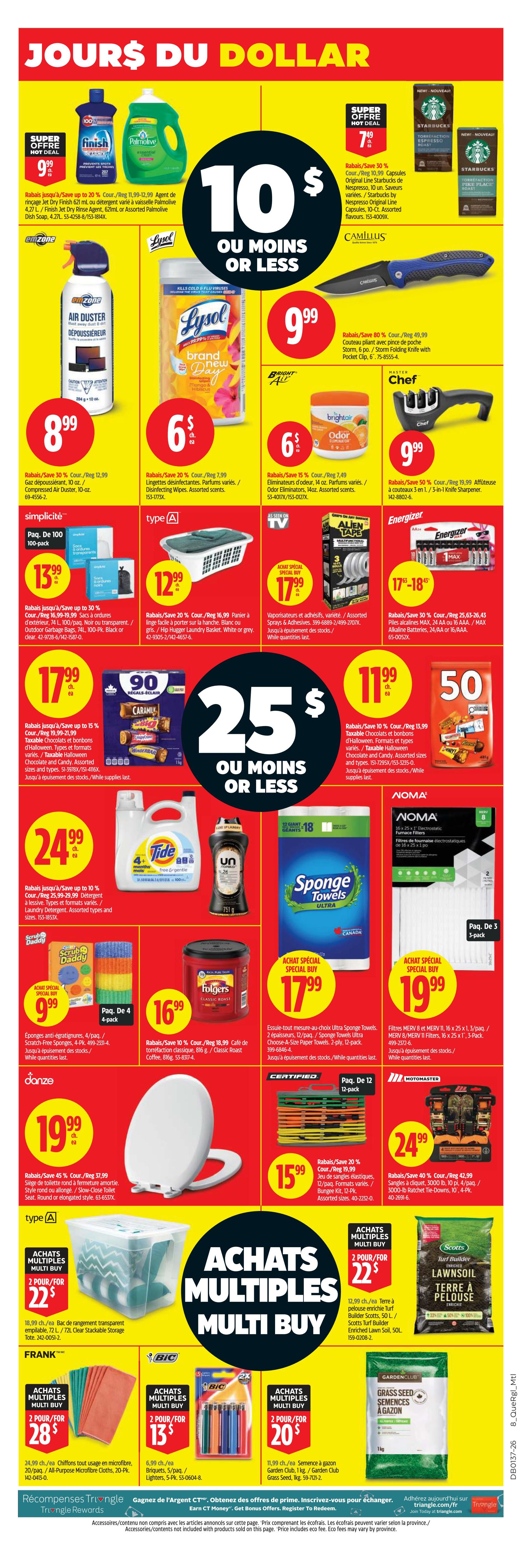 Canadian Tire (QC) Flyer September 10 to 16