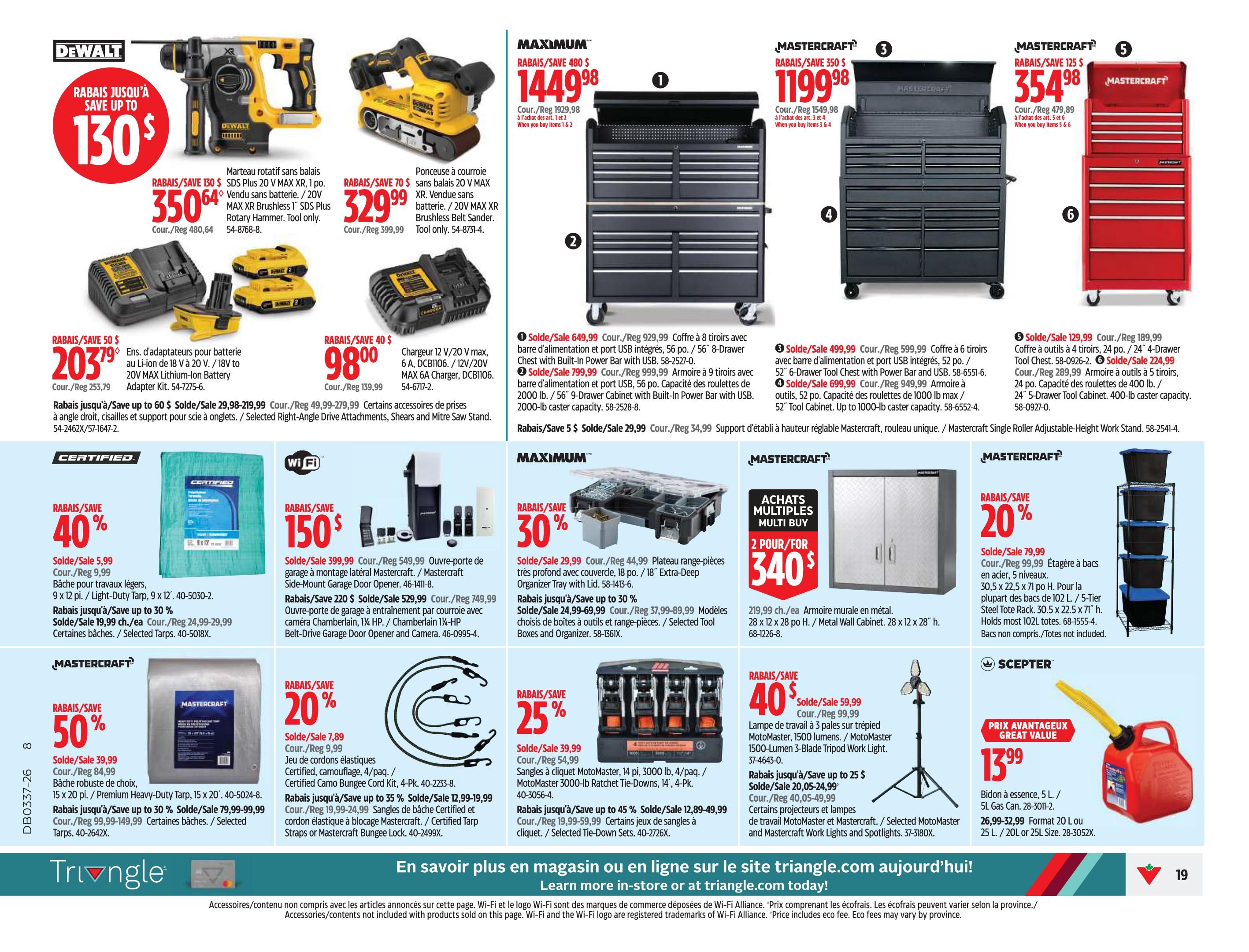 Canadian Tire (QC) Flyer September 10 to 16