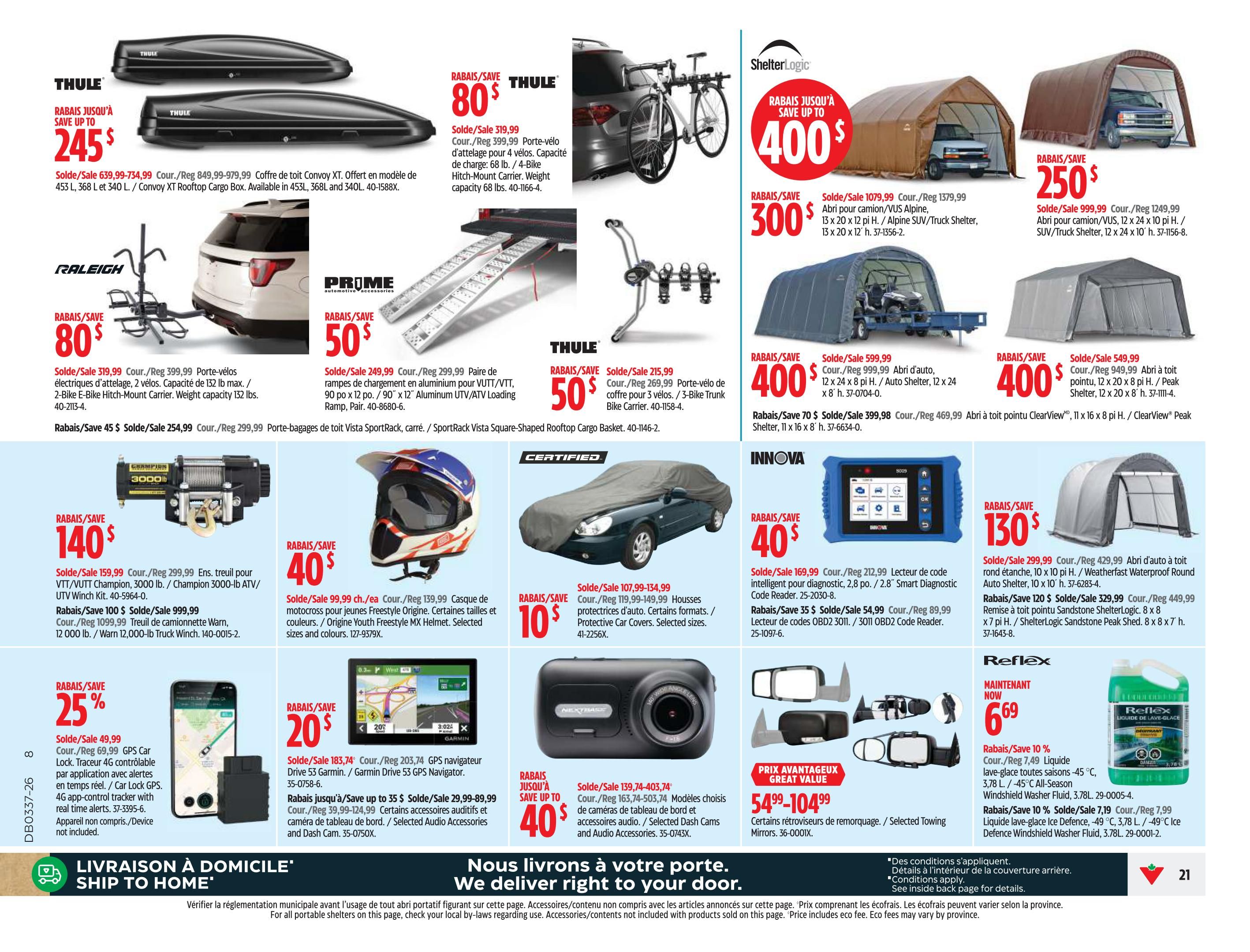 Canadian Tire (QC) Flyer September 10 to 16