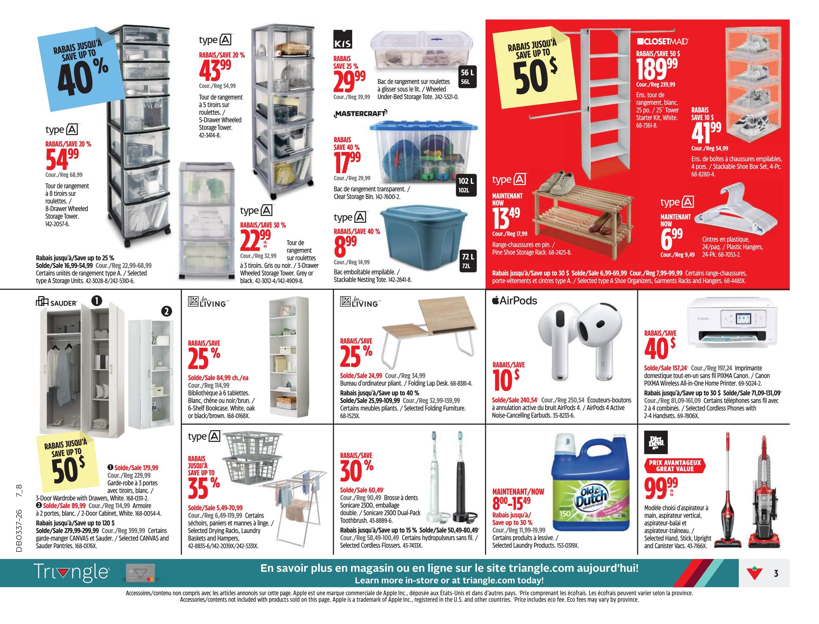 Canadian Tire (QC) Flyer September 10 to 16