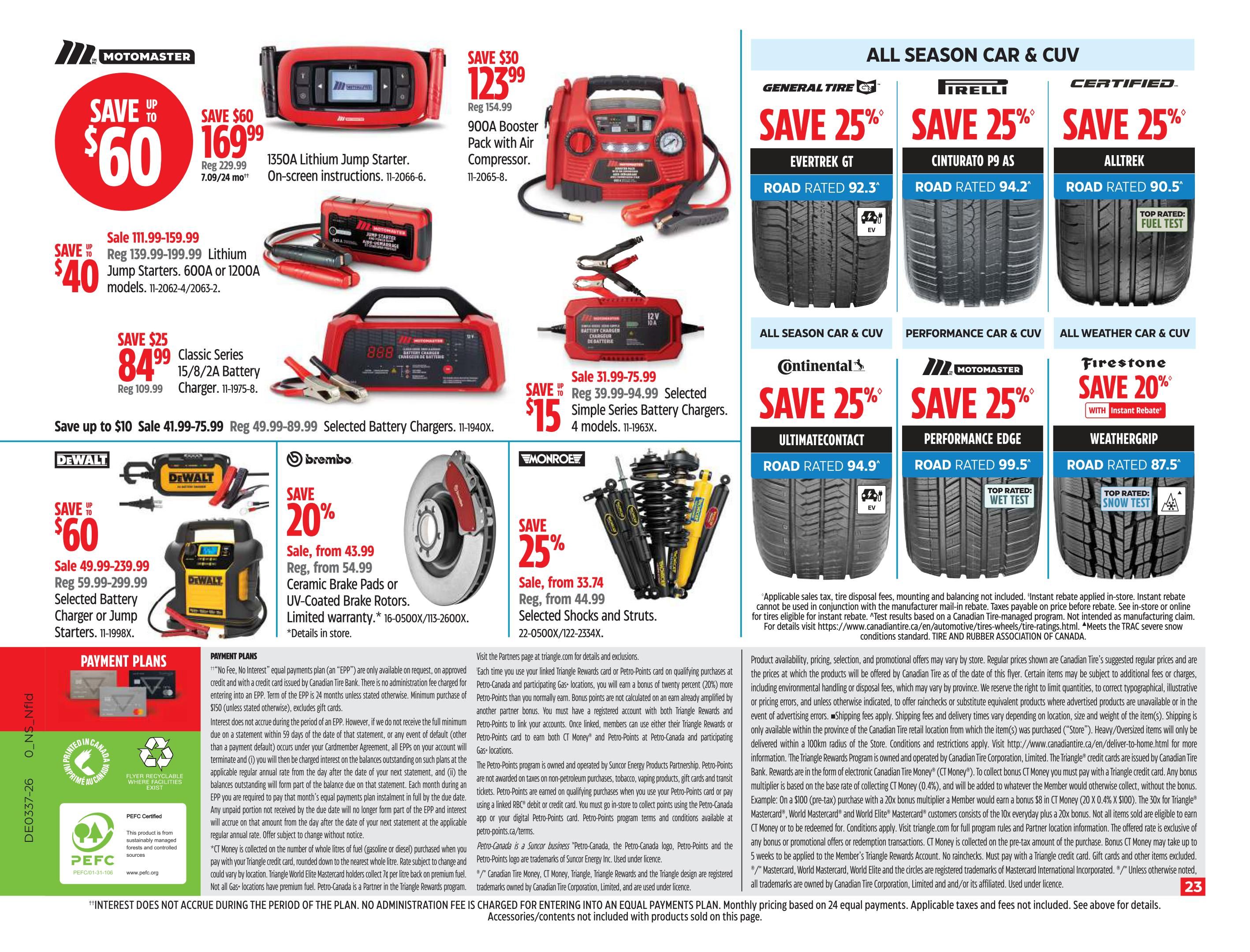 Canadian Tire (Atlantic) Flyer September 10 to 16