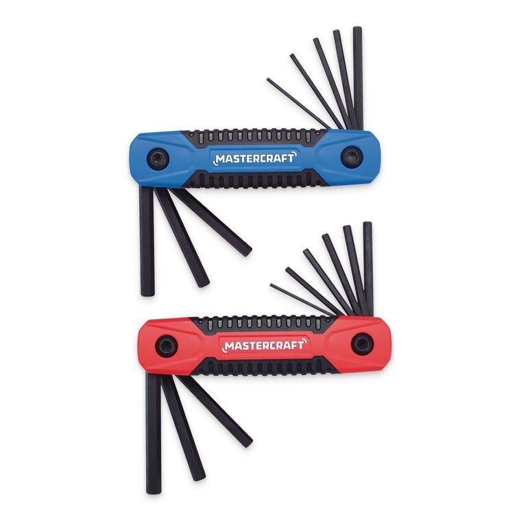 Canadian Tire: 2 pk Mastercraft Folding Hex Keys SAE and Metric $4.99 (Sale Date: Sept 10/11 to Sept 16/17) Canadian Tire: 2 pk Mastercraft Folding Hex Keys SAE and Metric $4.99 (Sale Date: Sept 10/11 to Sept 16/17)
