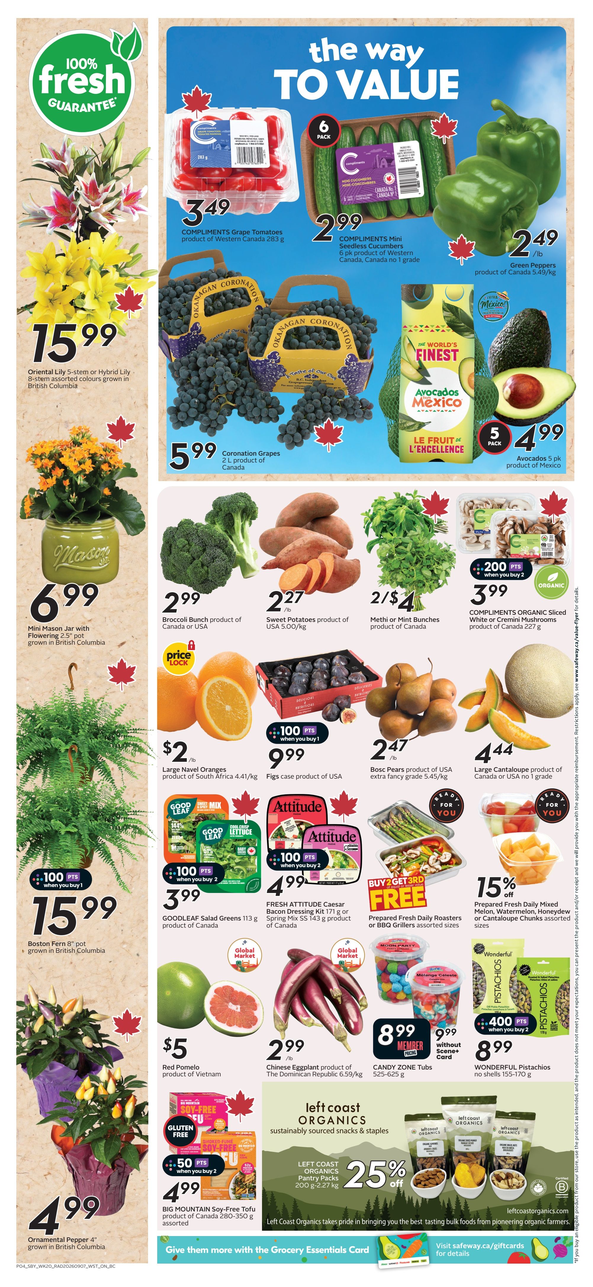 Safeway (BC) Flyer September 10 to 16