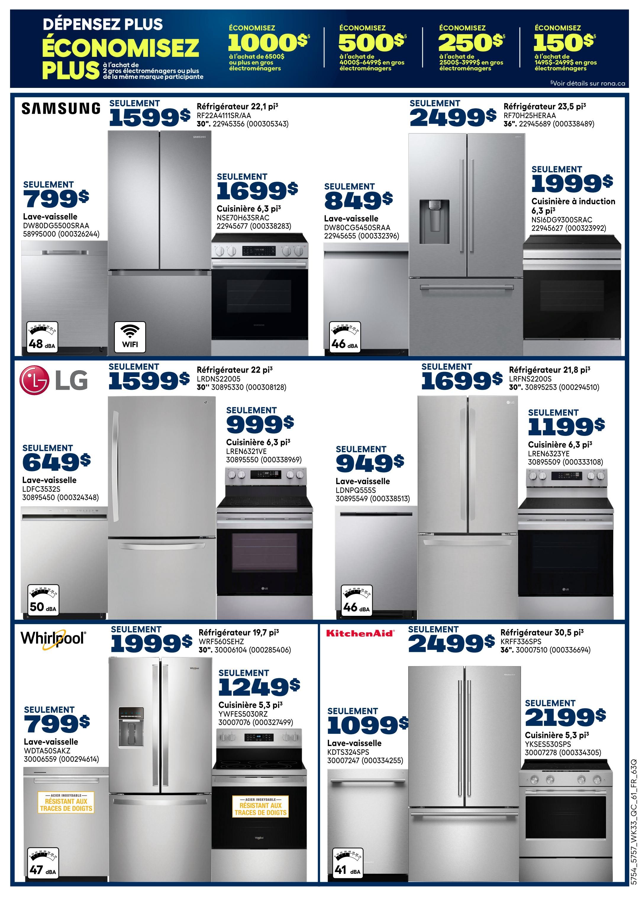 Rona & Rona+ (QC) Flyer September 10 to 16