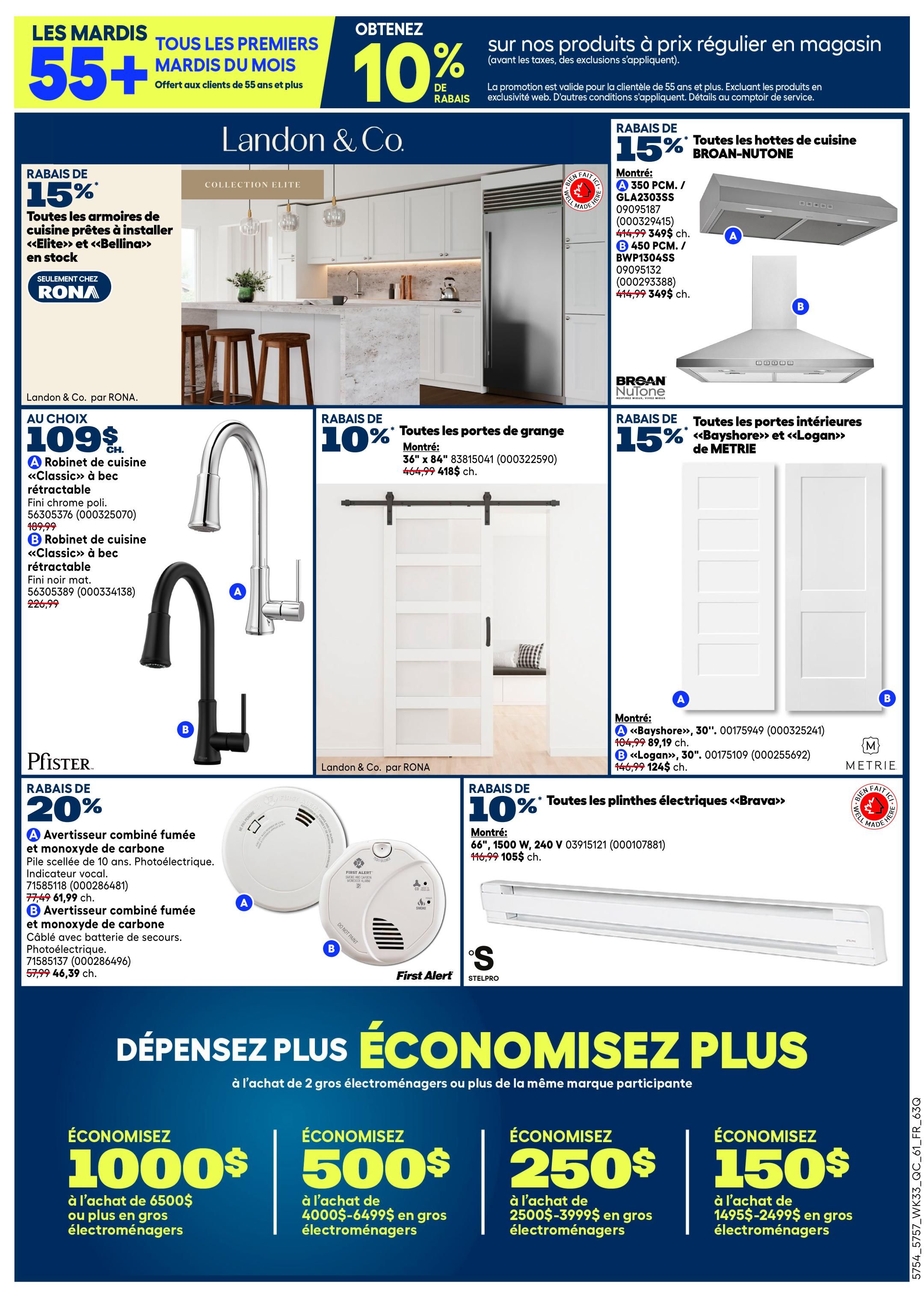 Rona & Rona+ (QC) Flyer September 10 to 16