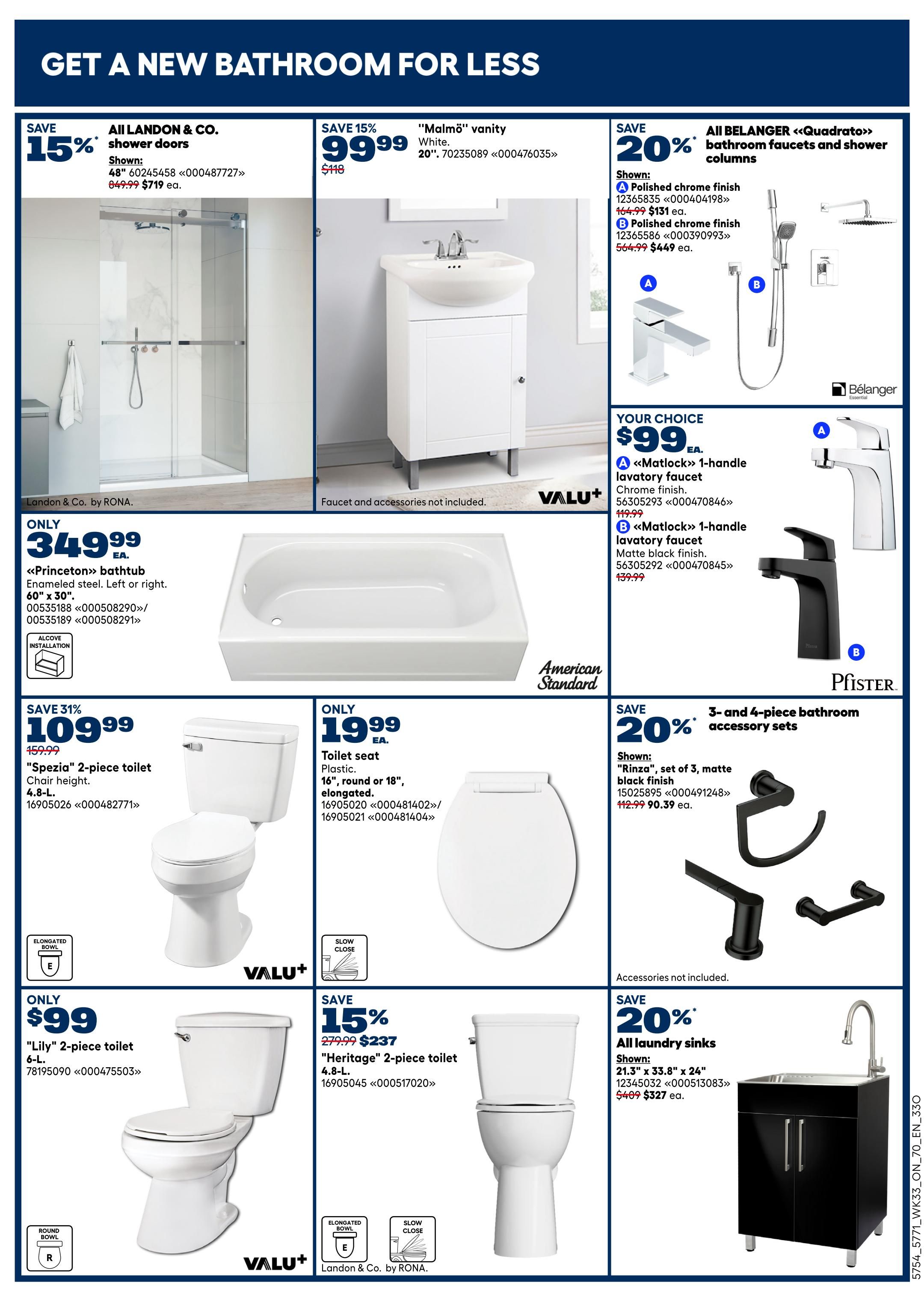 Rona & Rona+ (ON) Flyer September 10 to 16