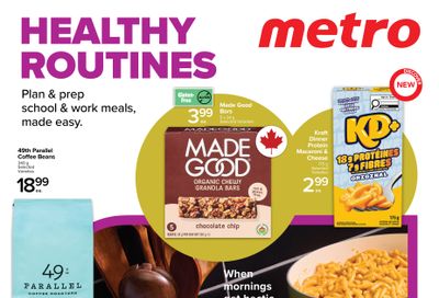 Metro (ON) Health & Wellness Flyer September 10 to 23