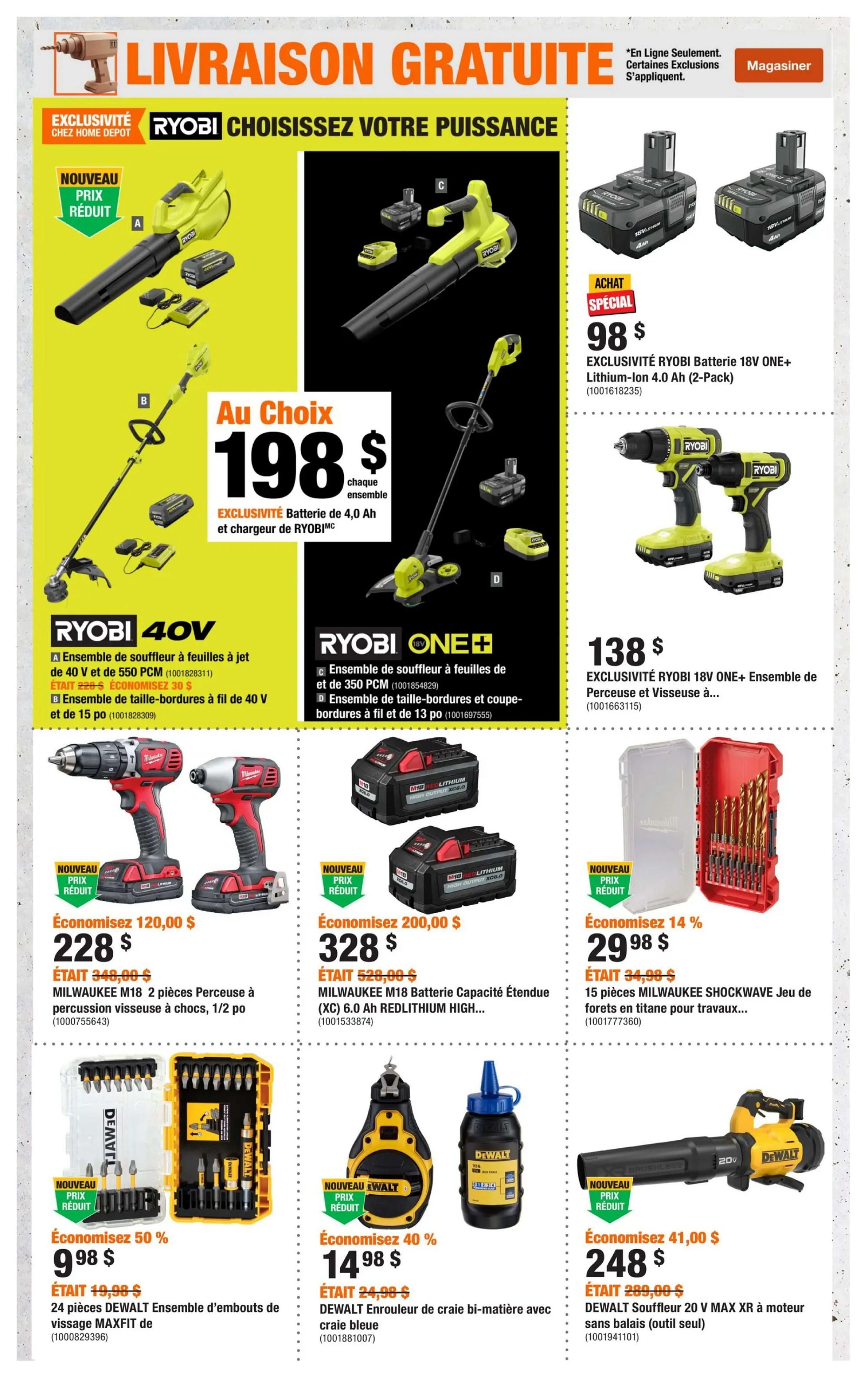 Home Depot (QC) Flyer September 10 to 23