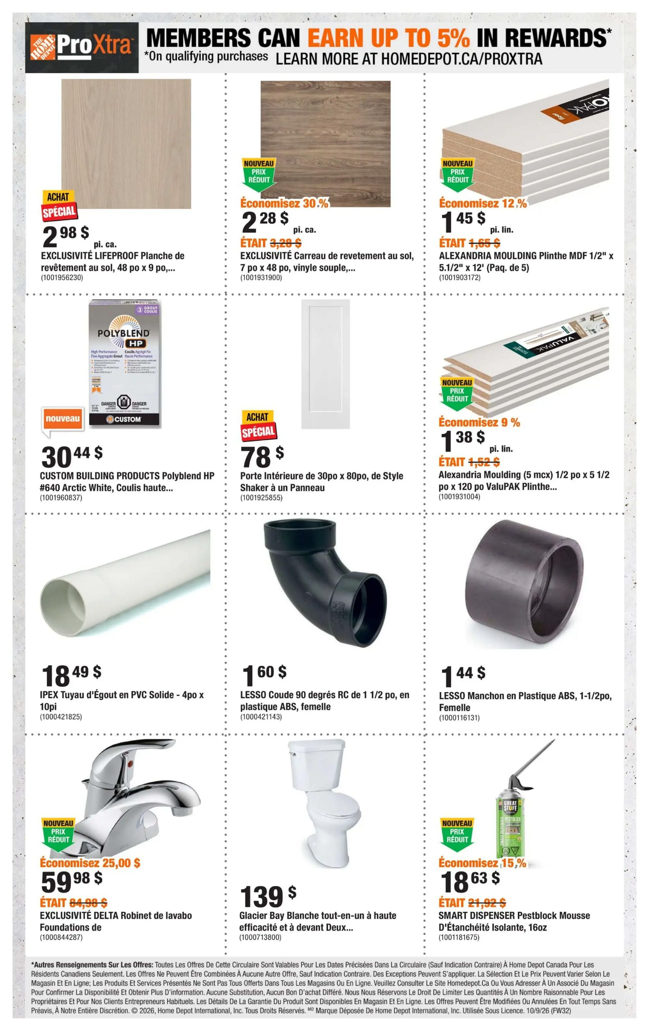 Home Depot (QC) Flyer September 10 to 23