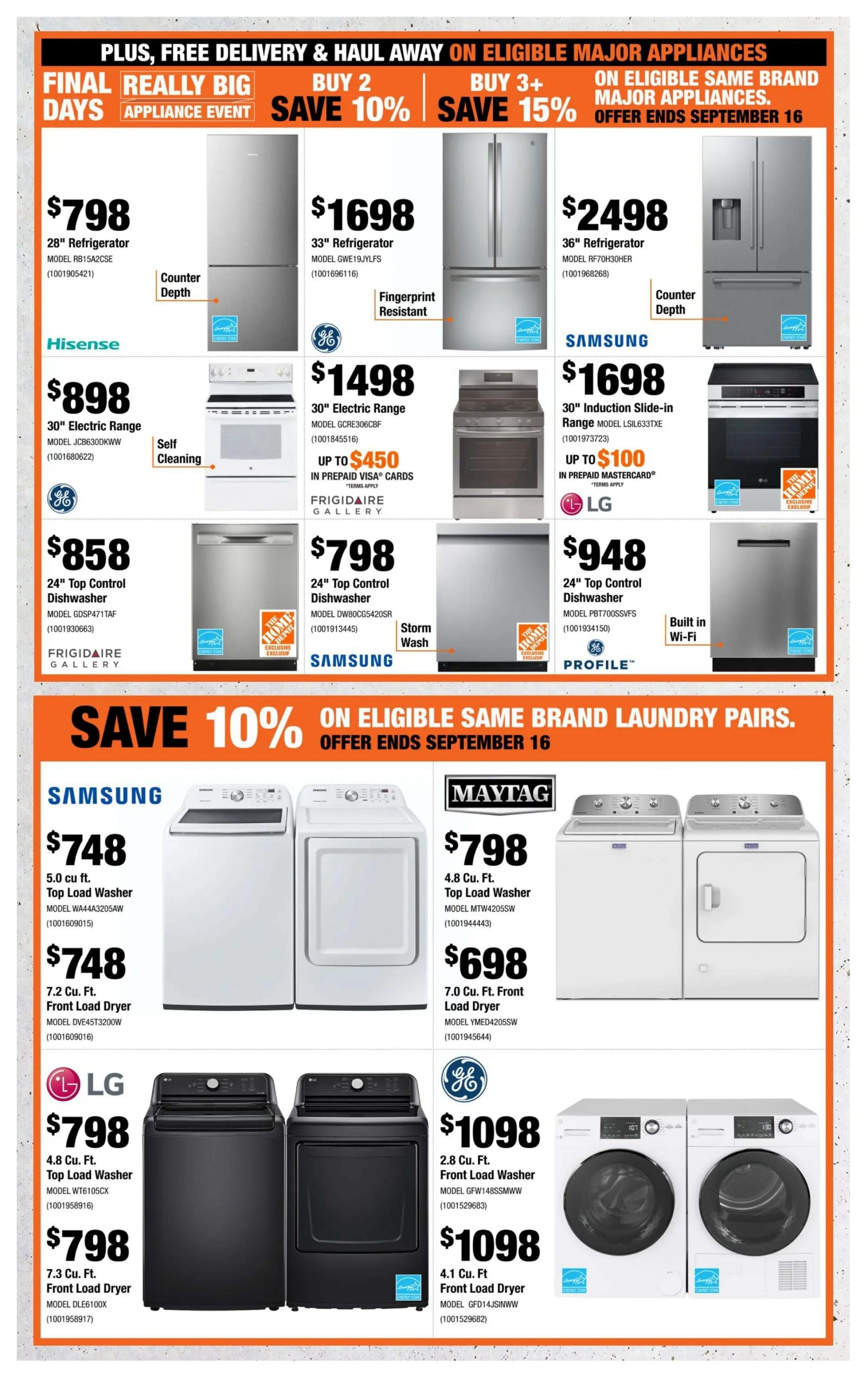 Home Depot (ON) Flyer September 10 to 23