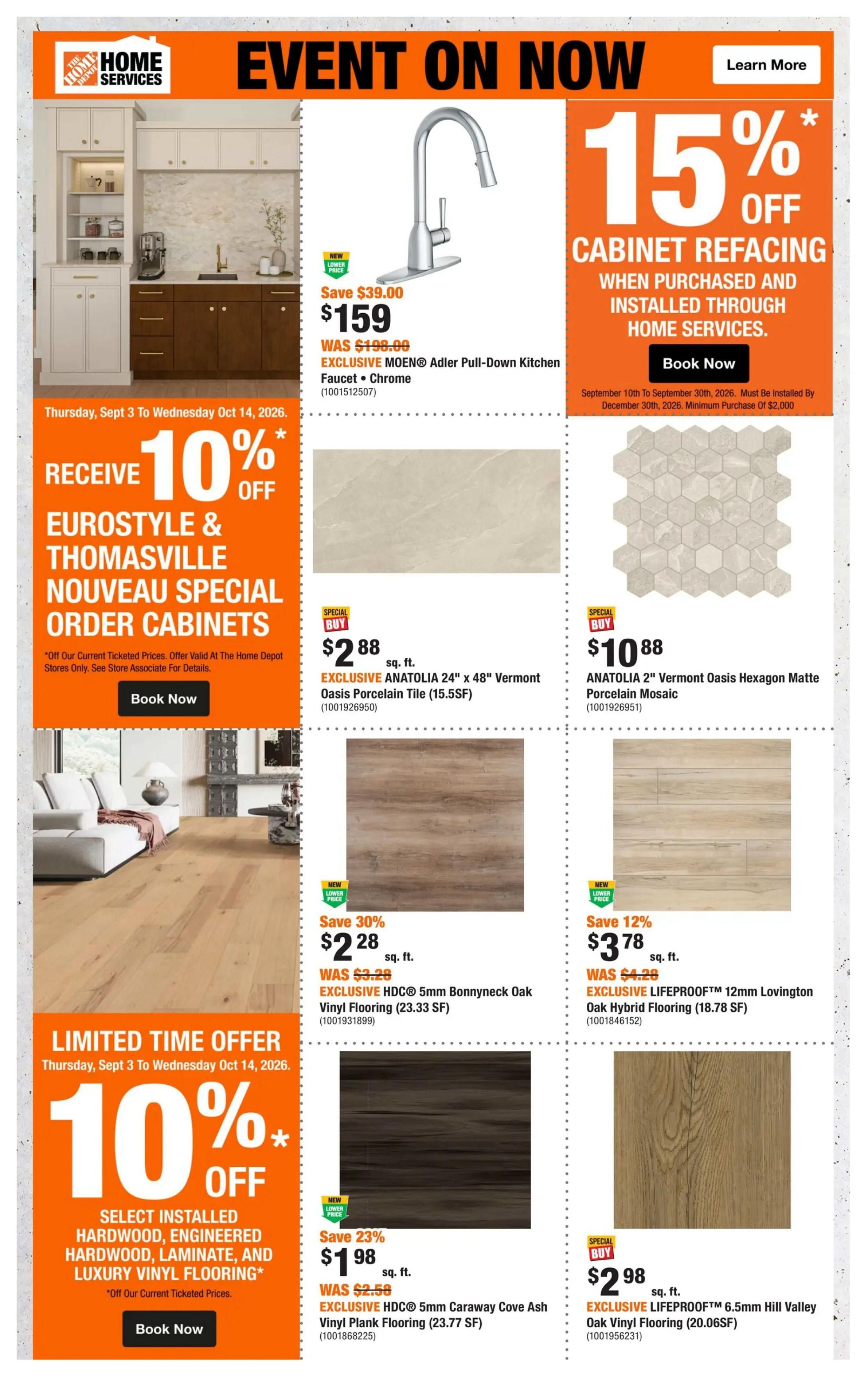 Home Depot (BC) Flyer September 10 to 23