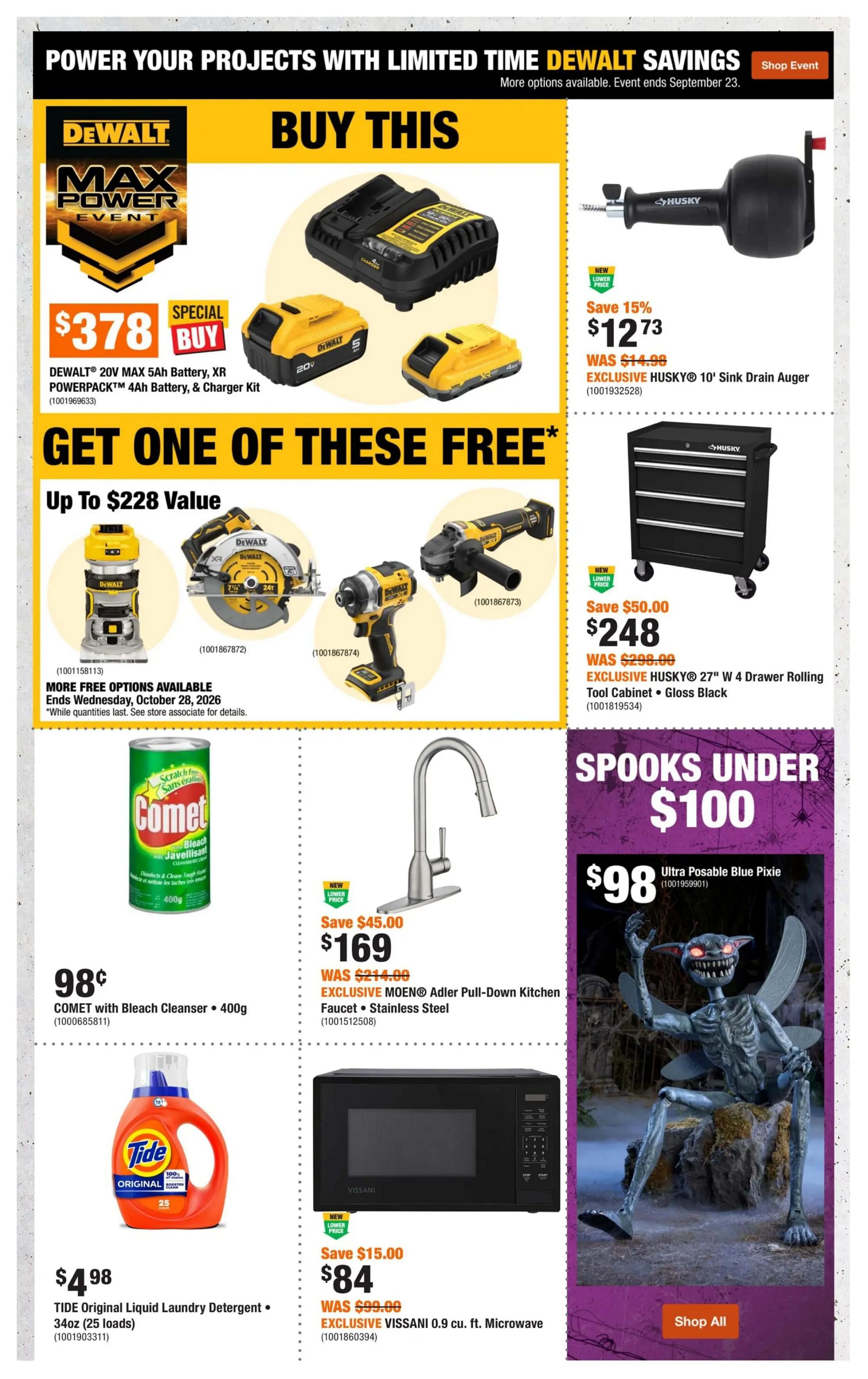 Home Depot (Atlantic) Flyer September 10 to 23