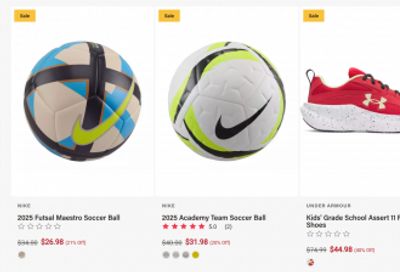 Team Town Sports Flash Sale: up to 40% off + Extra 10% off + Doorcrashers up to 50% off + Free Shipping