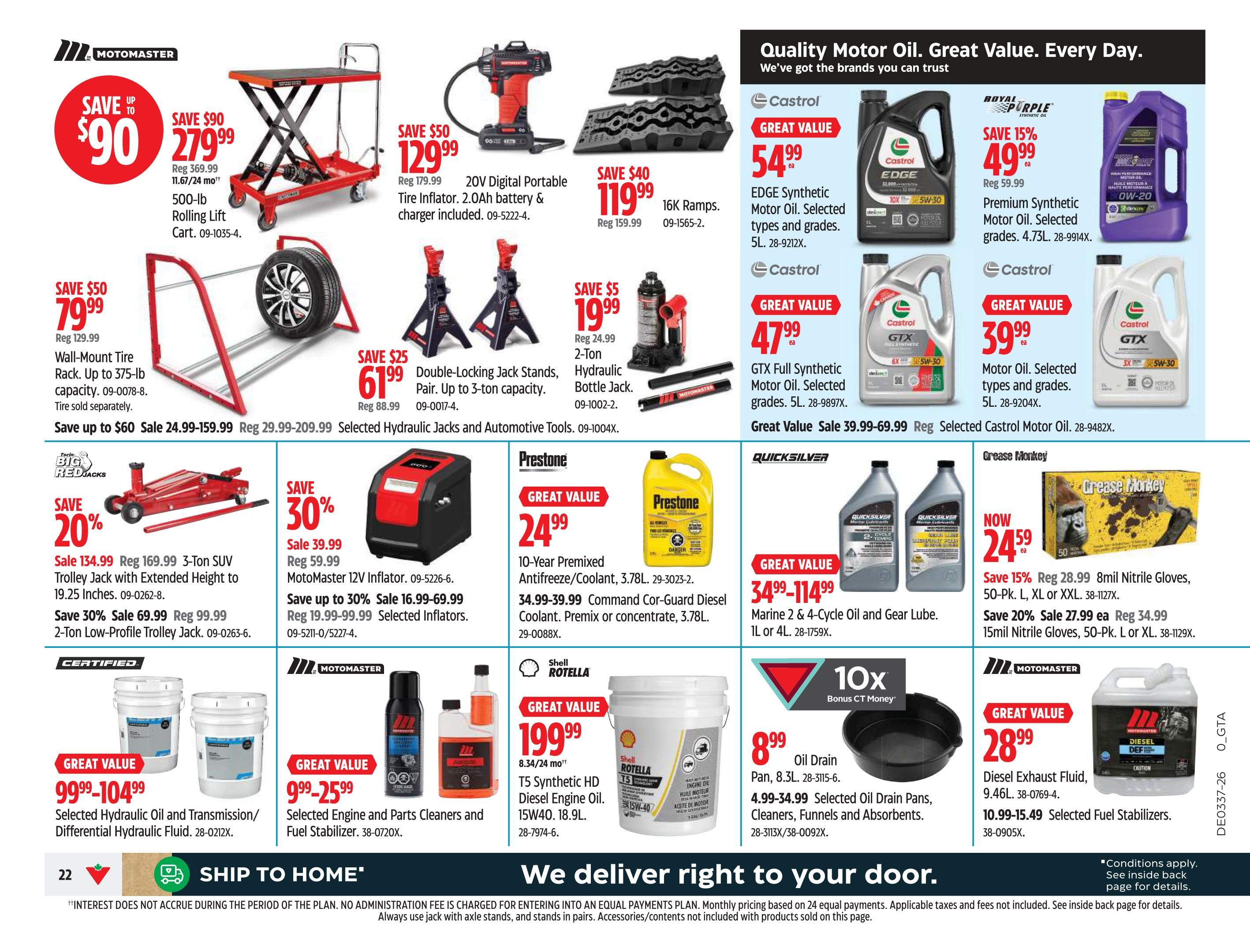Canadian Tire (ON) Flyer September 11 to 17
