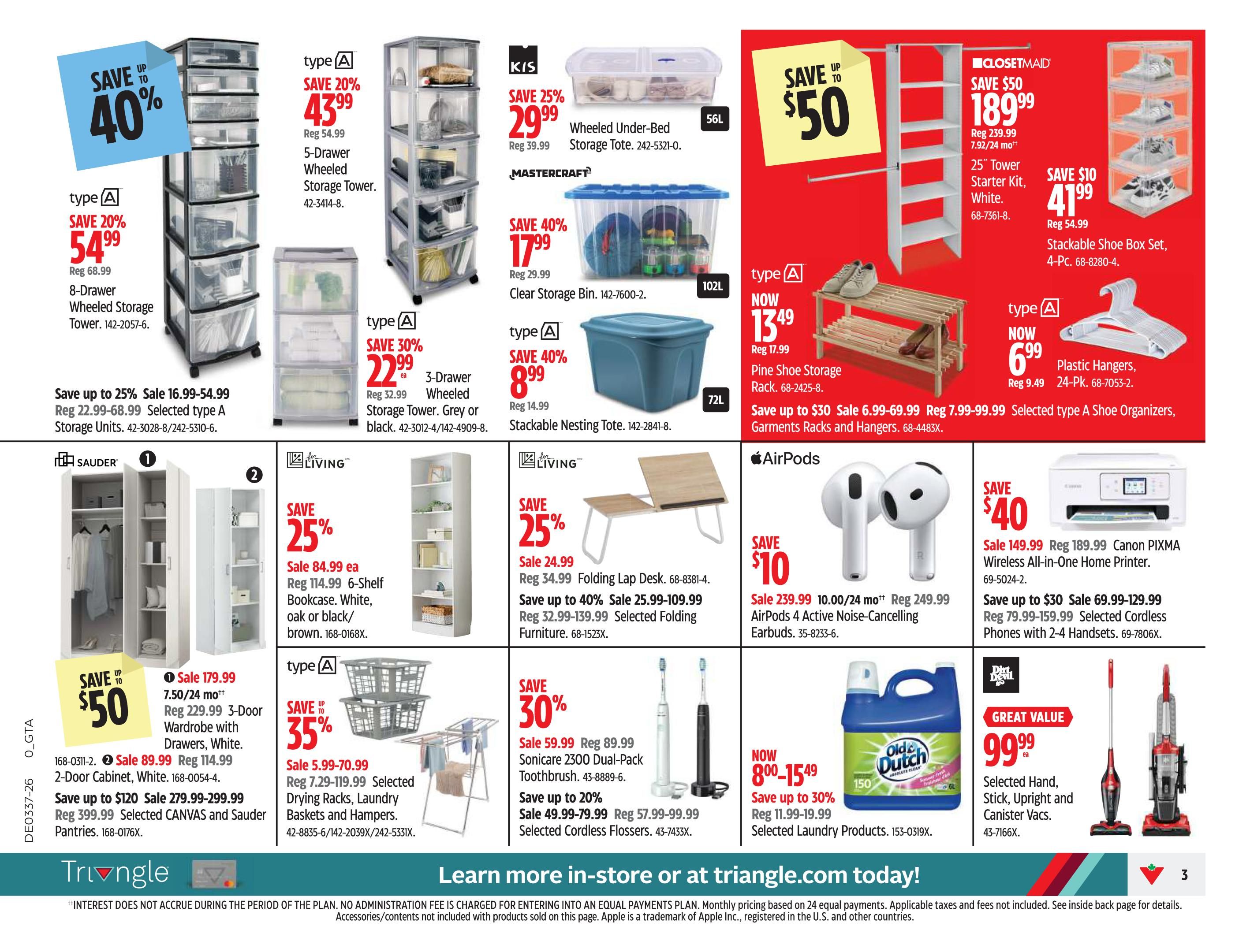 Canadian Tire (ON) Flyer September 11 to 17