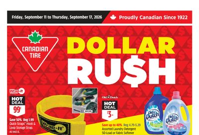 Canadian Tire (West) Flyer September 11 to 17