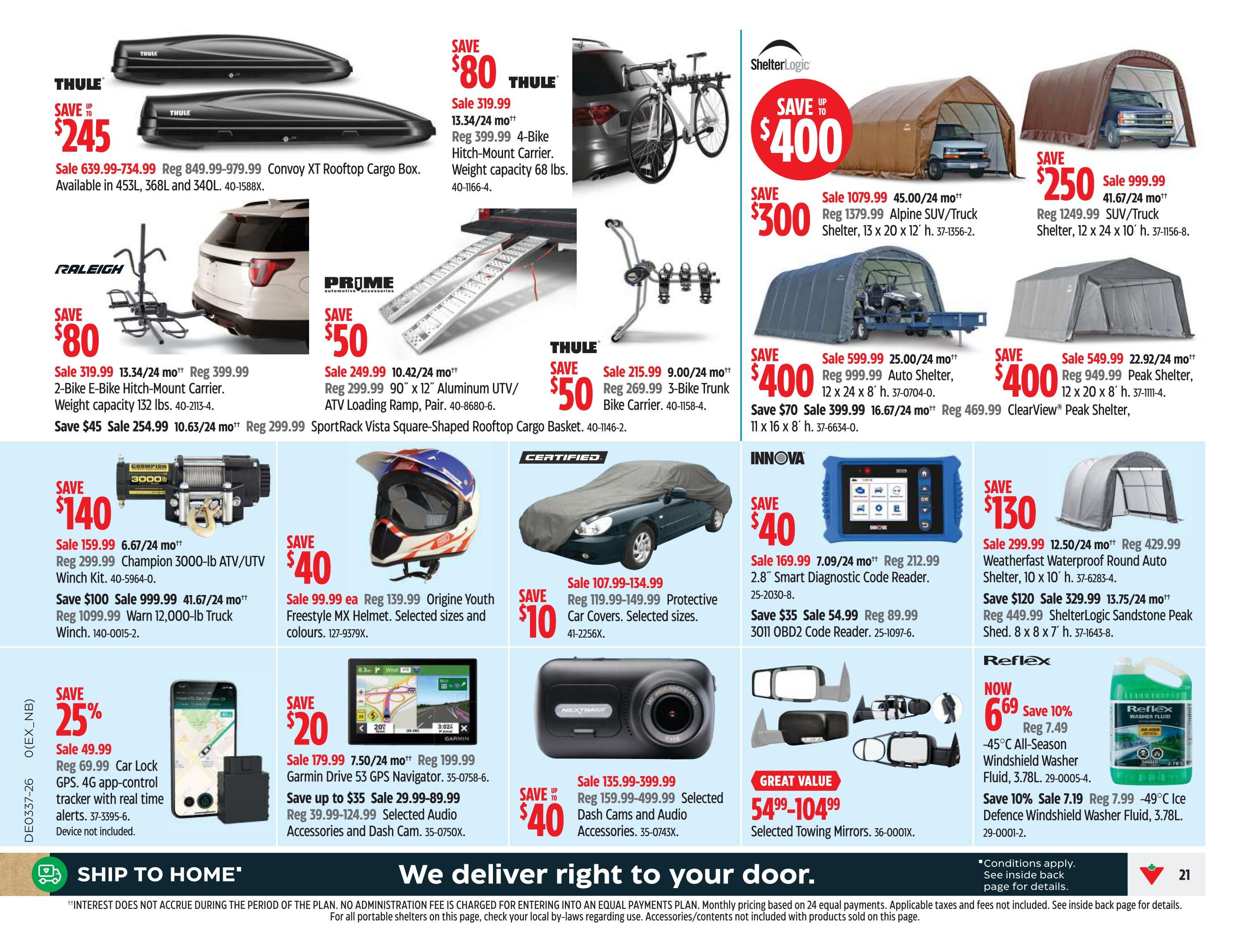 Canadian Tire (West) Flyer September 11 to 17