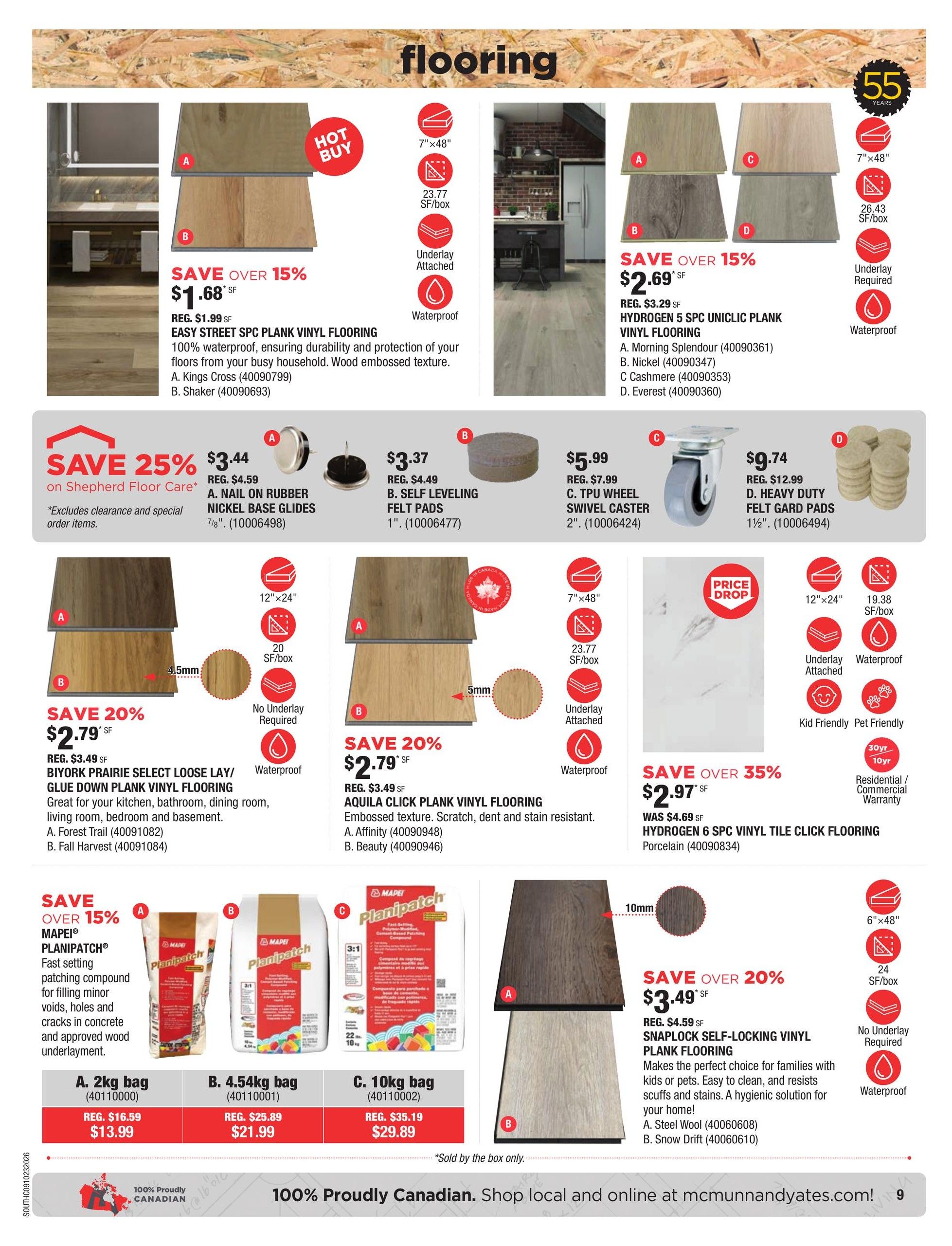 McMunn & Yates Building Supplies Flyer September 10 to 23