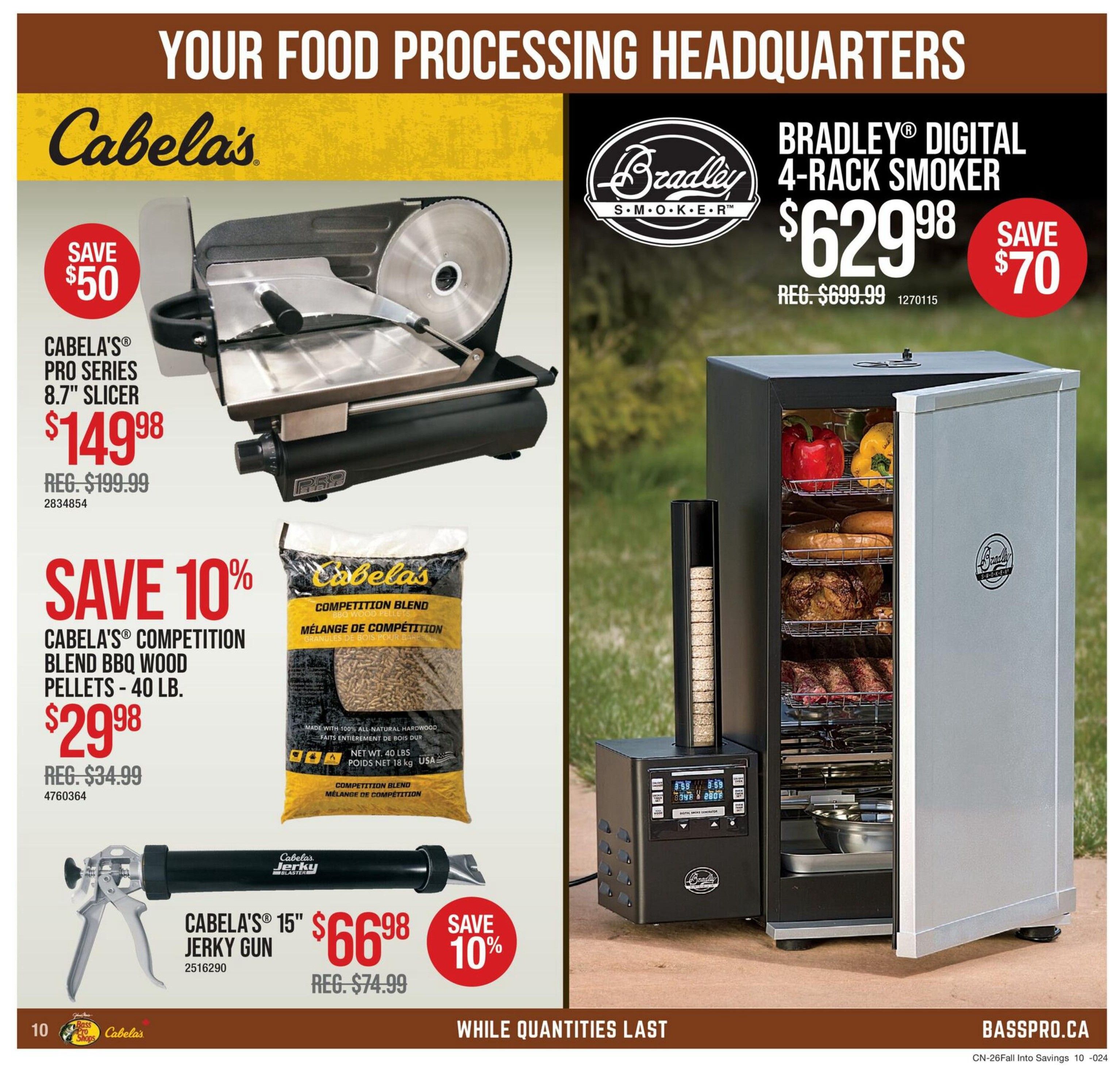 Cabela's Flyer September 10 to 23