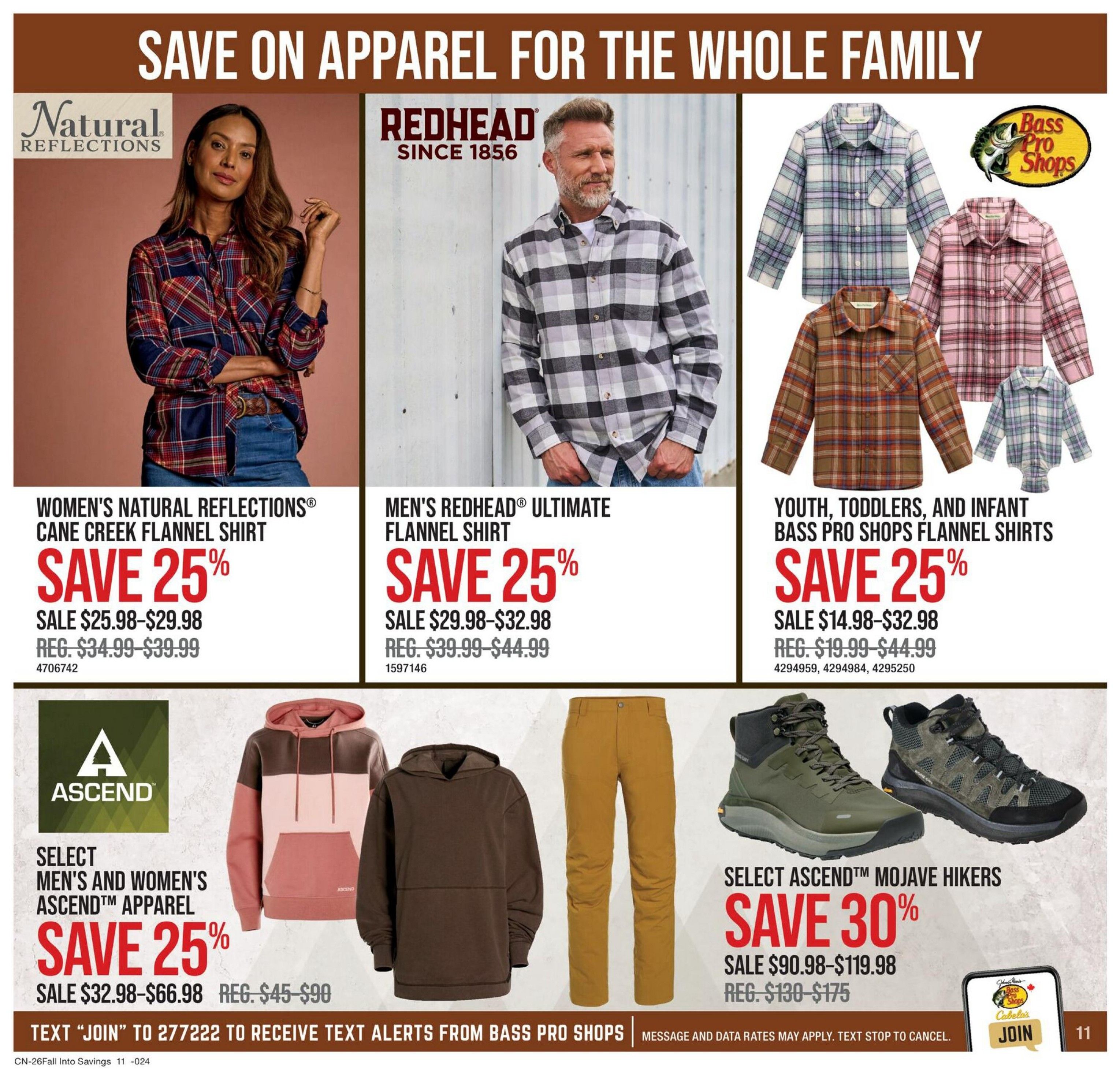 Cabela's Flyer September 10 to 23