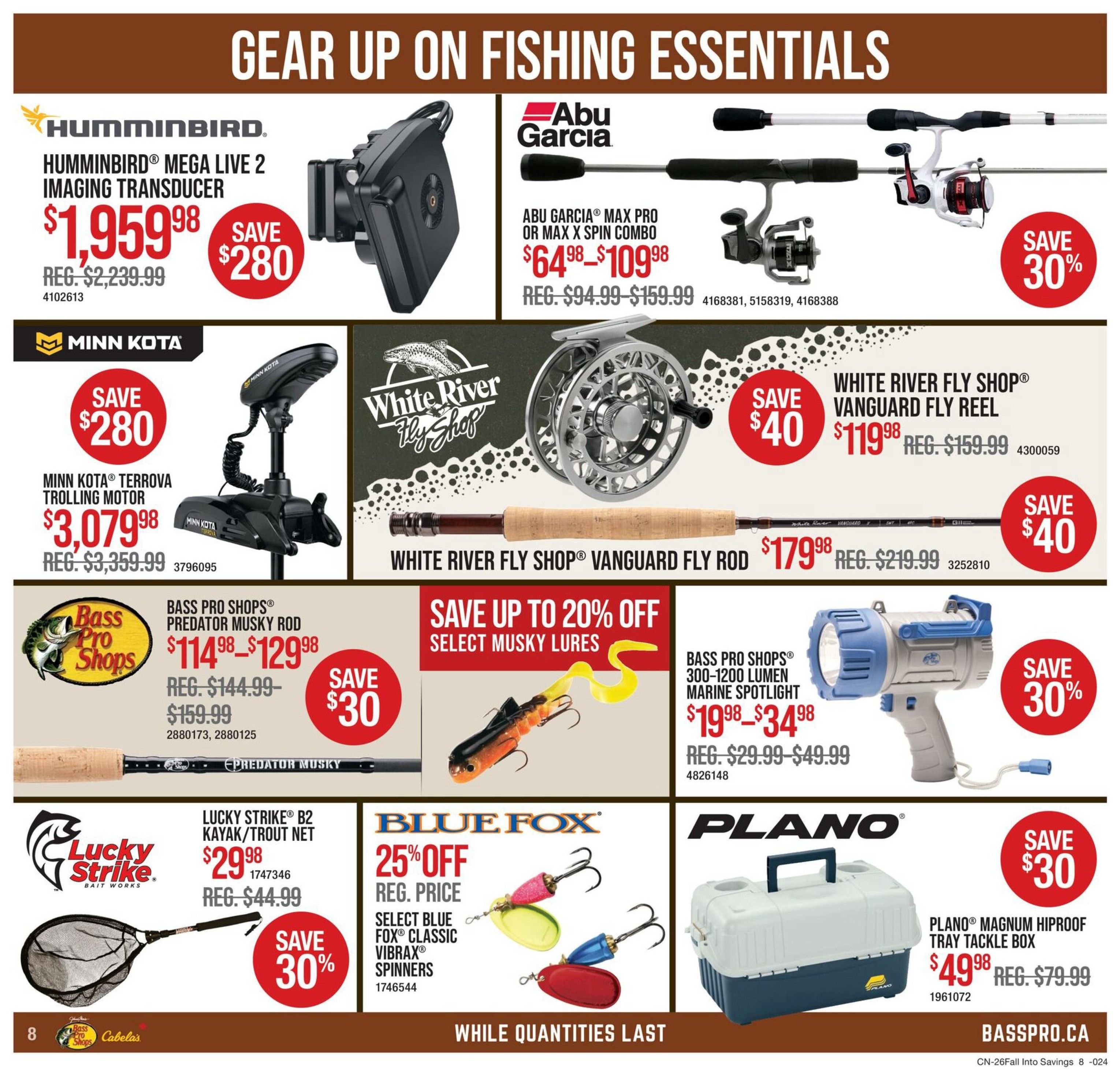 Cabela's Flyer September 10 to 23
