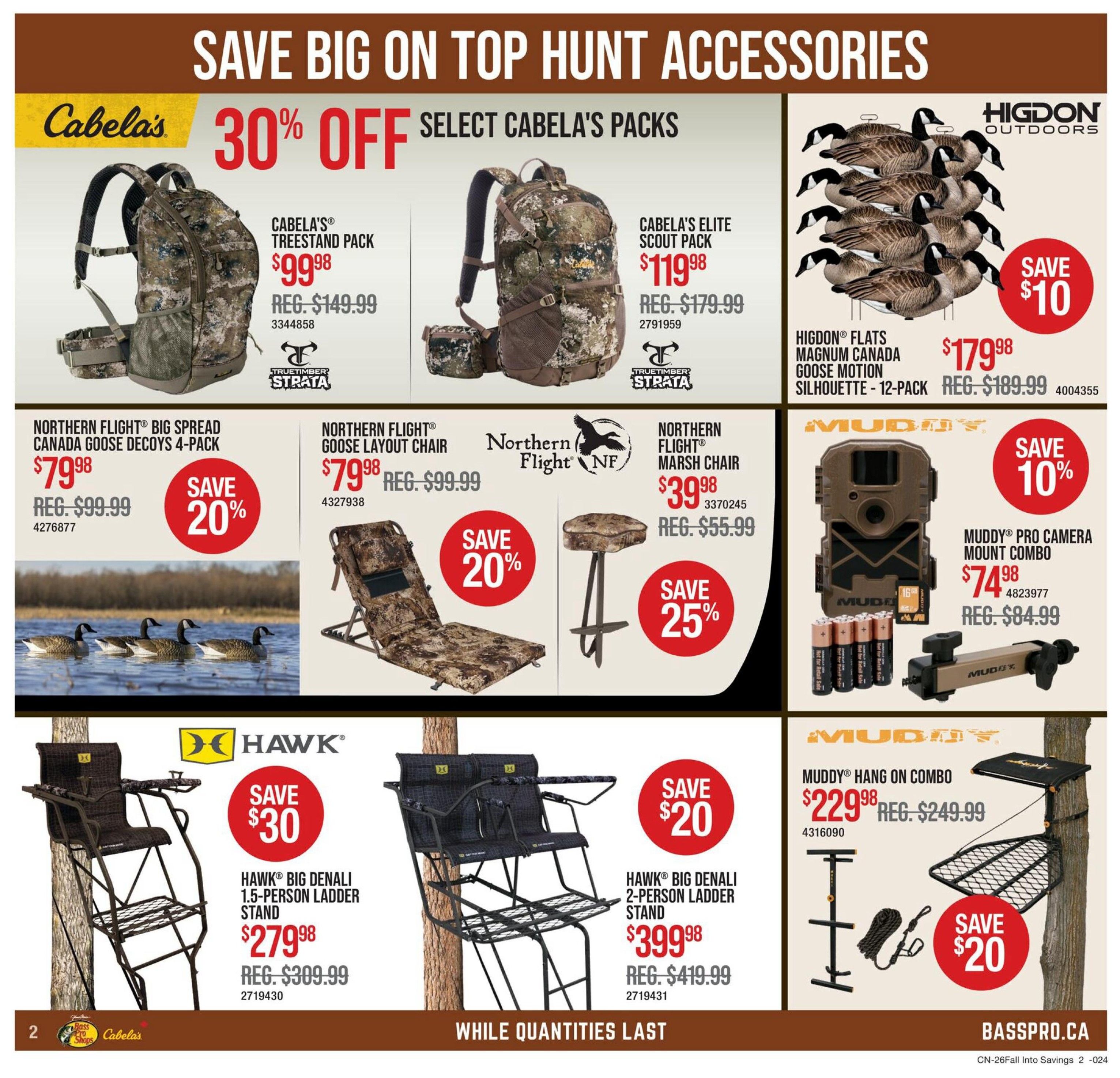 Bass Pro Shops Flyer September 10 to 23