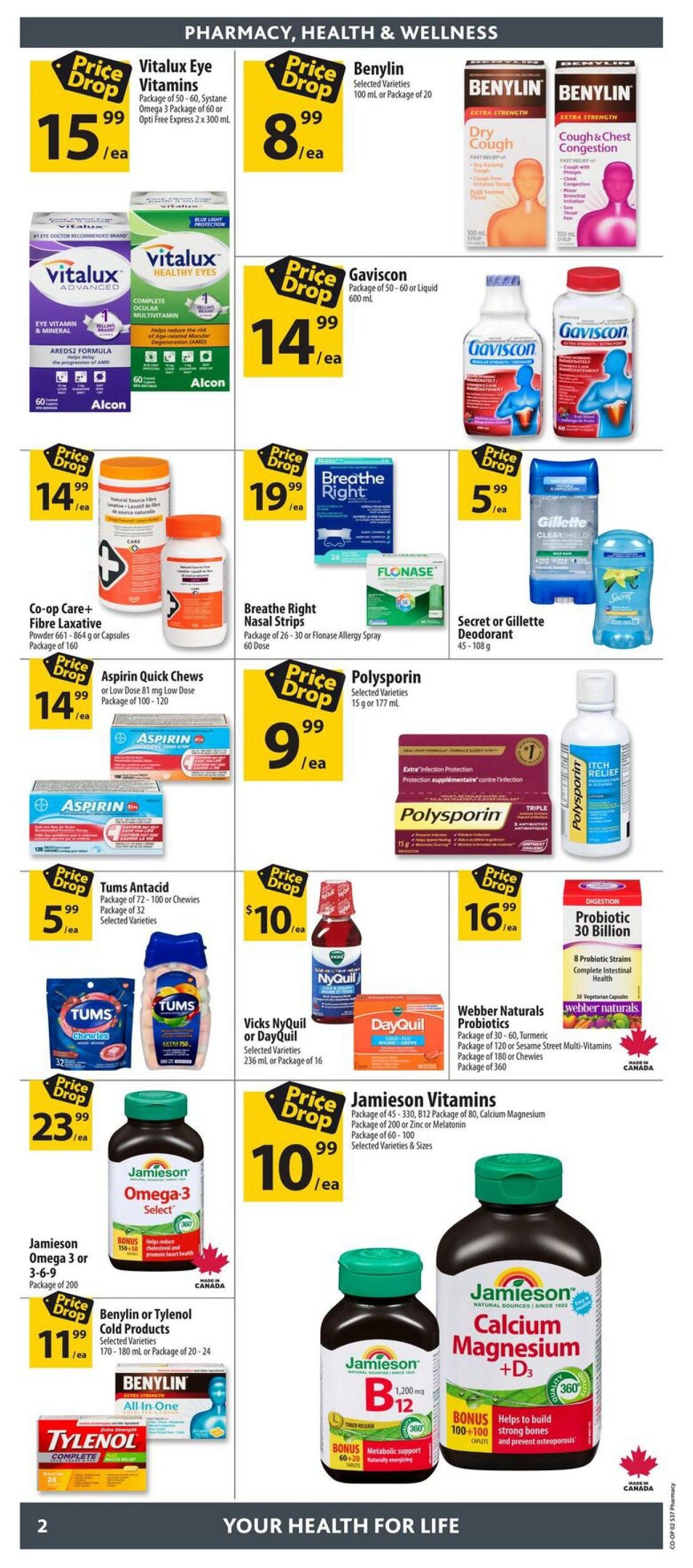 Co-op (West) Pharmacy Flyer September 10 to 30