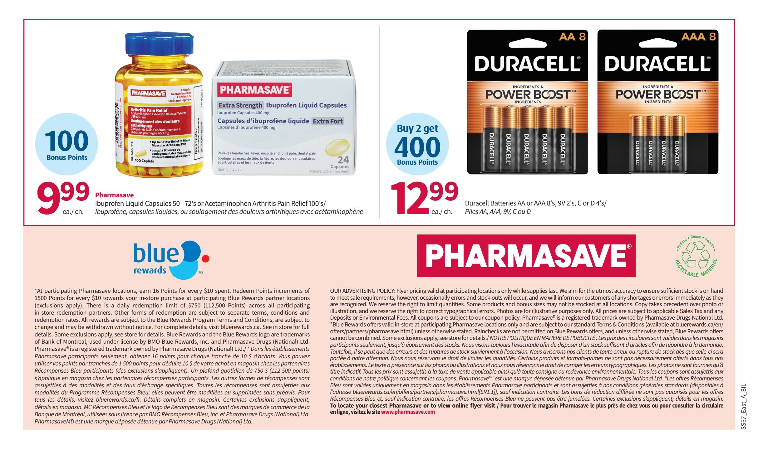 Pharmasave (NB) Flyer September 11 to 24