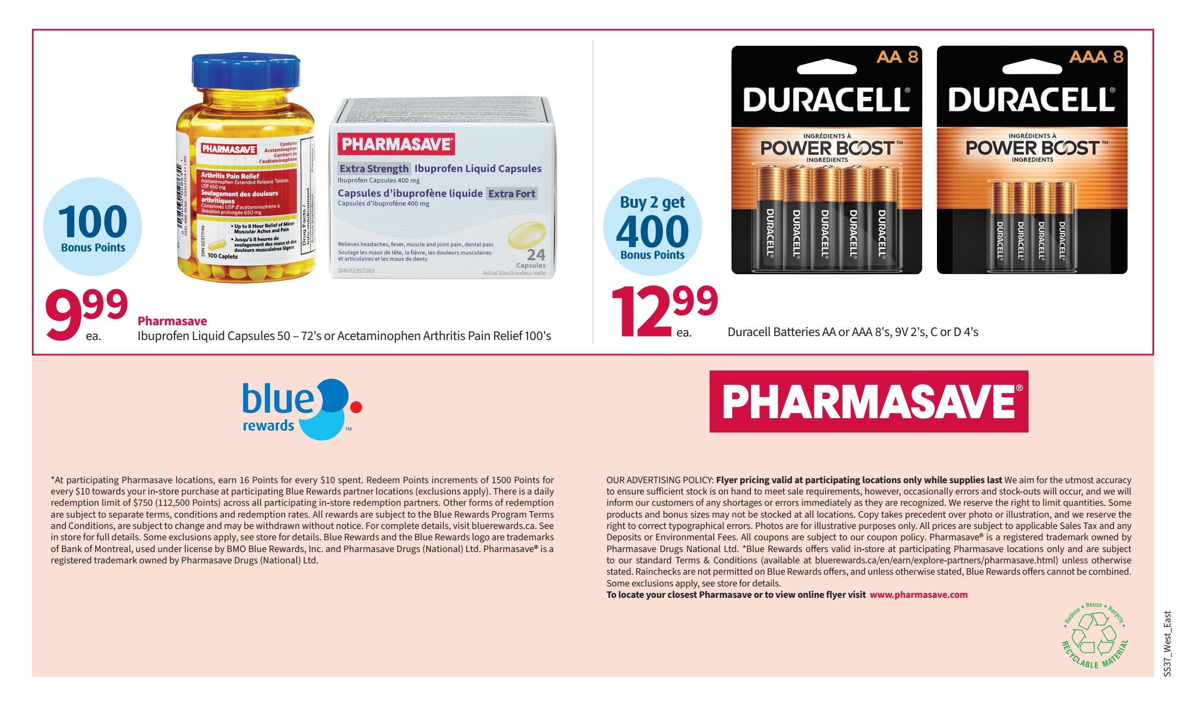 Pharmasave (Atlantic) Flyer September 11 to 24