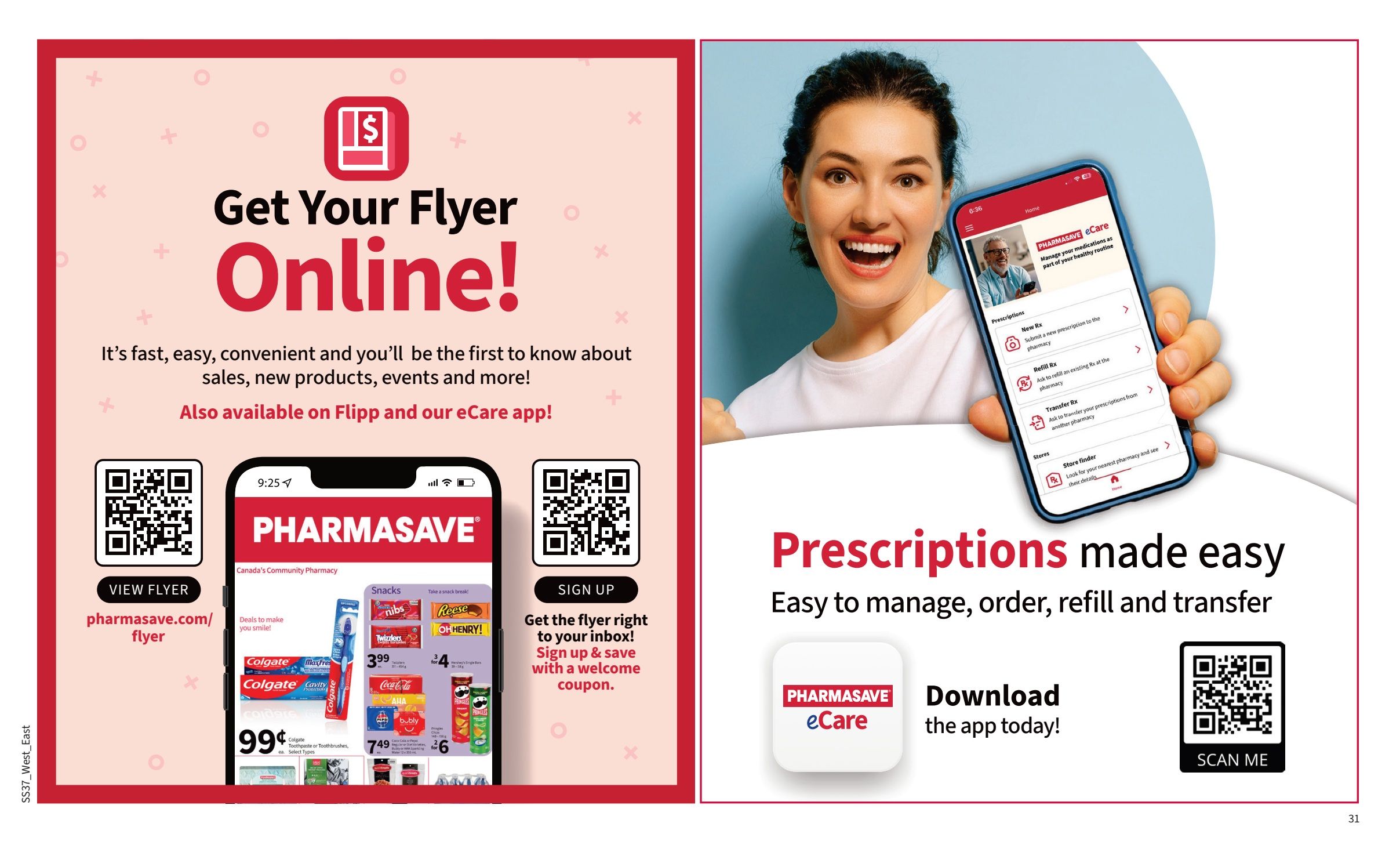 Pharmasave (ON & West) Flyer September 11 to 24