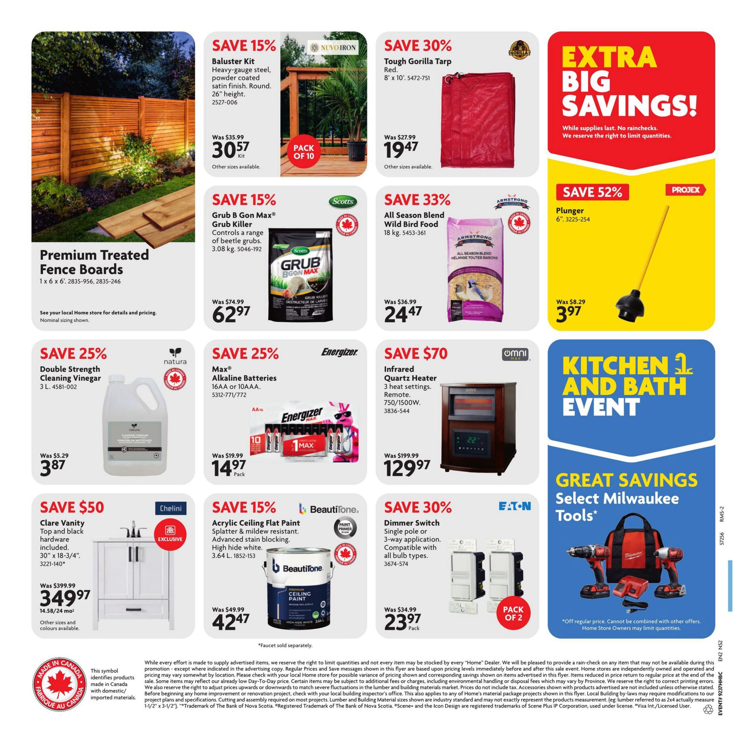 Home Hardware Building Centre (Atlantic) Flyer September 10 to 23