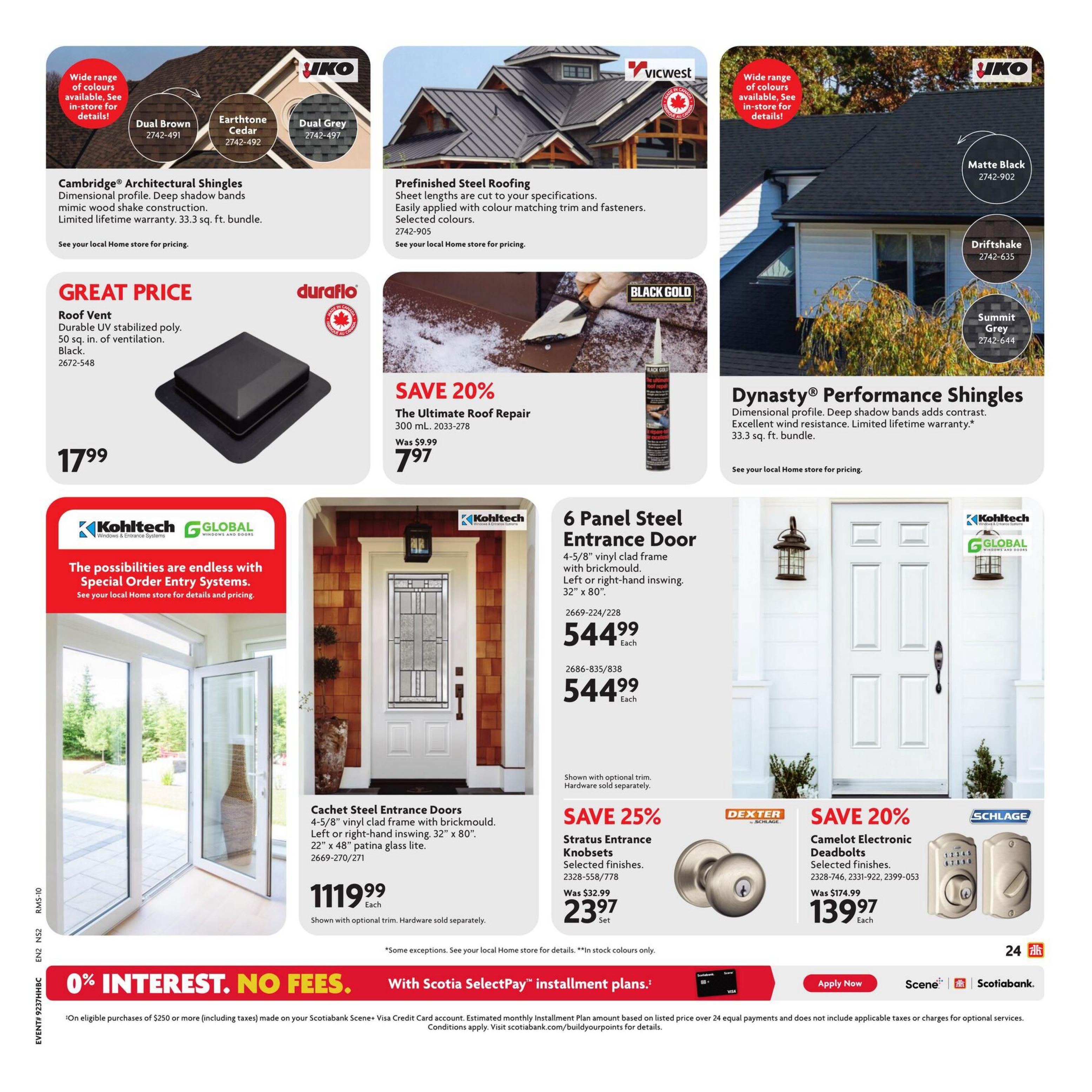 Home Hardware Building Centre (Atlantic) Flyer September 10 to 23