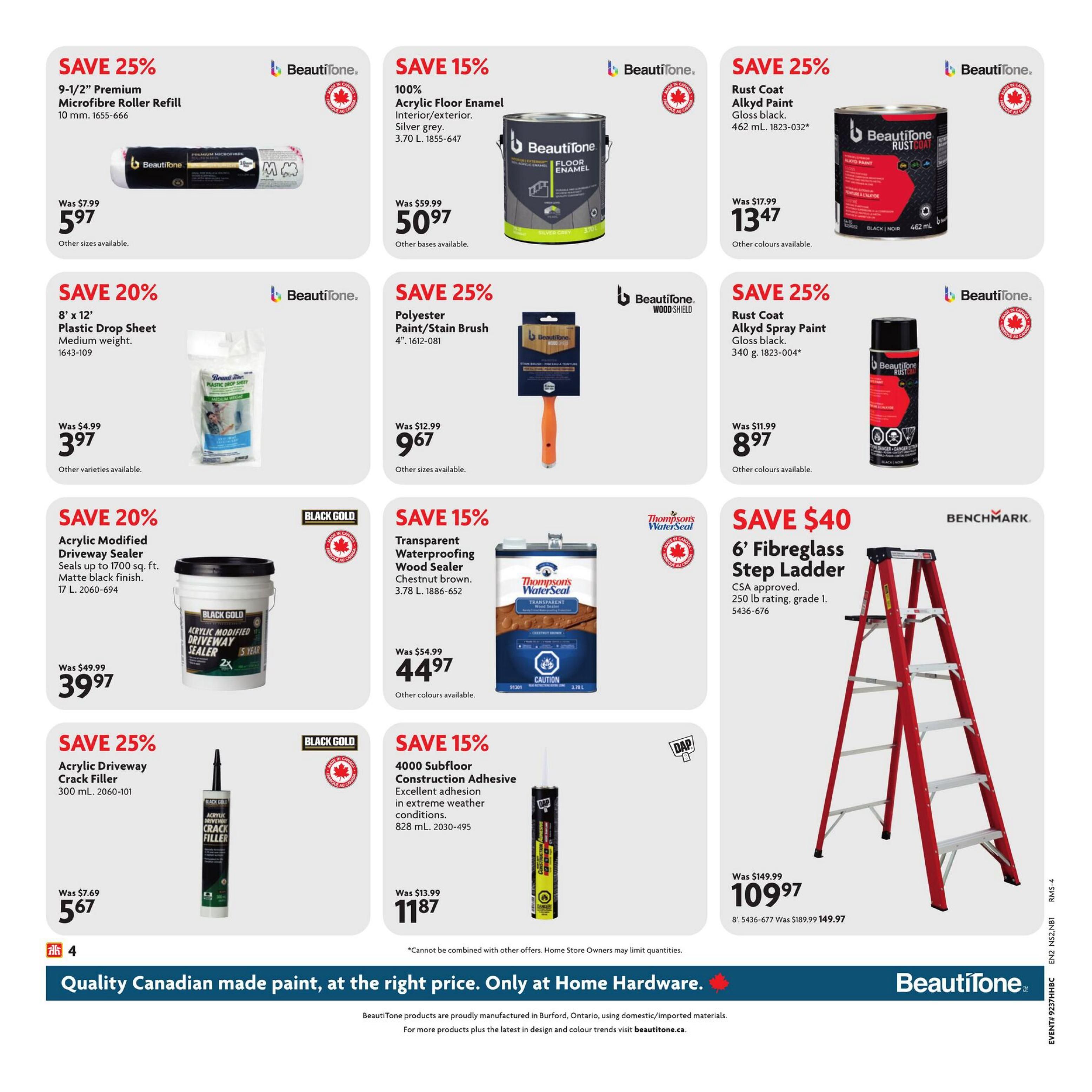Home Hardware Building Centre (Atlantic) Flyer September 10 to 23