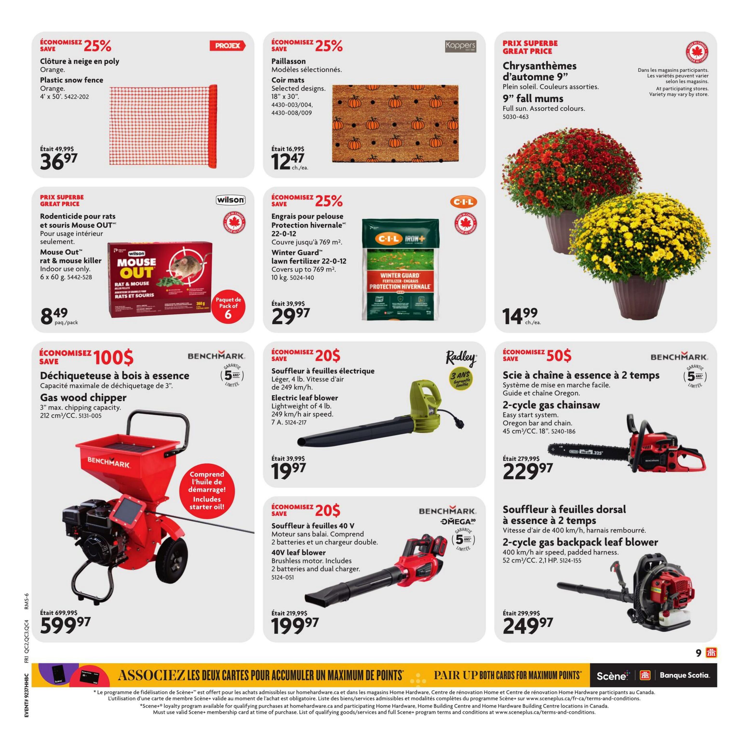 Home Hardware Building Centre (QC) Flyer September 10 to 23