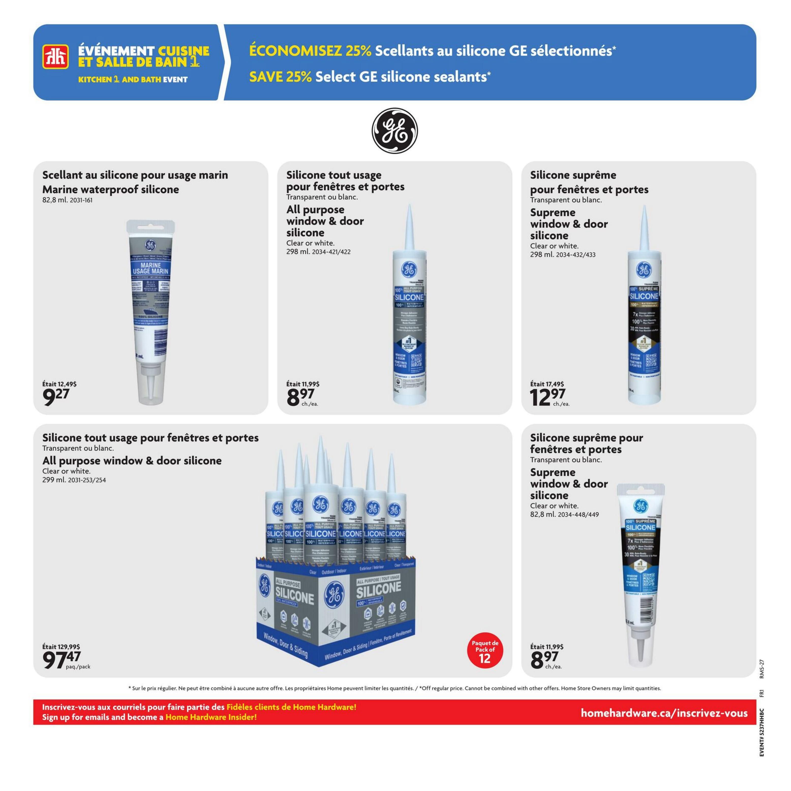 Home Hardware Building Centre (QC) Flyer September 10 to 23