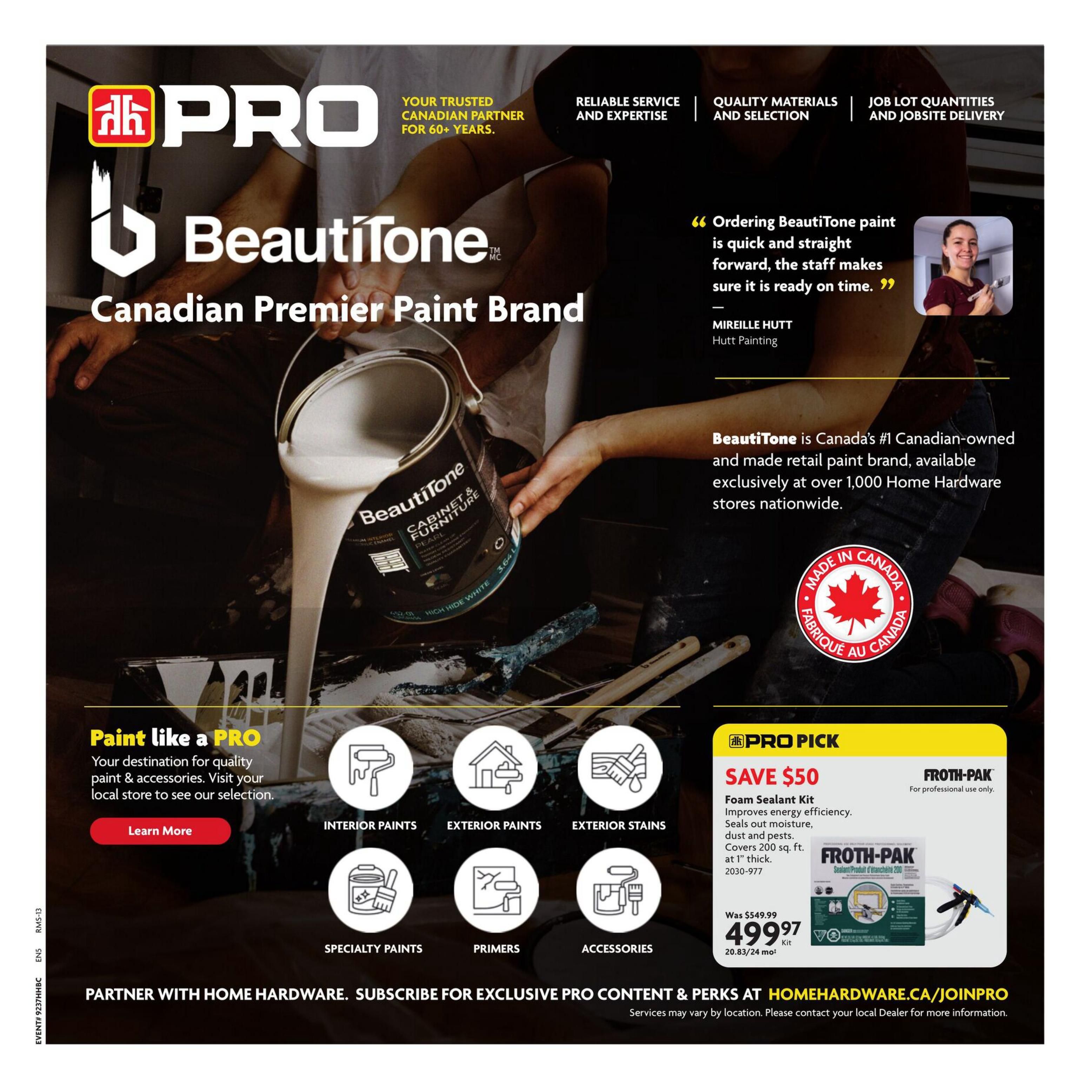 Home Hardware Building Centre (BC) Flyer September 10 to 23
