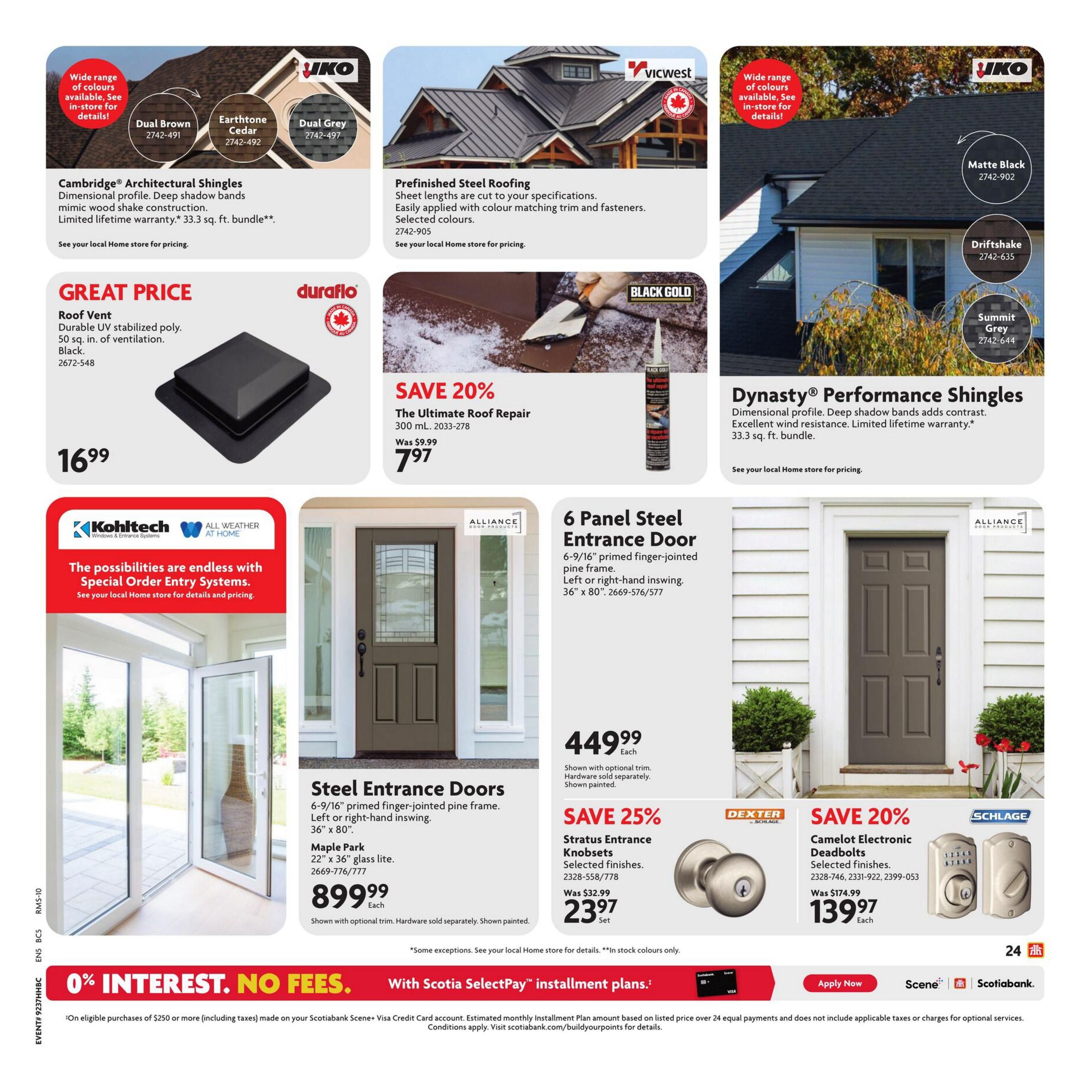 Home Hardware Building Centre (BC) Flyer September 10 to 23