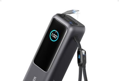 Anker Laptop Power Bank, 25,000mAh, 3-Port Battery Pack, 165W Total Output