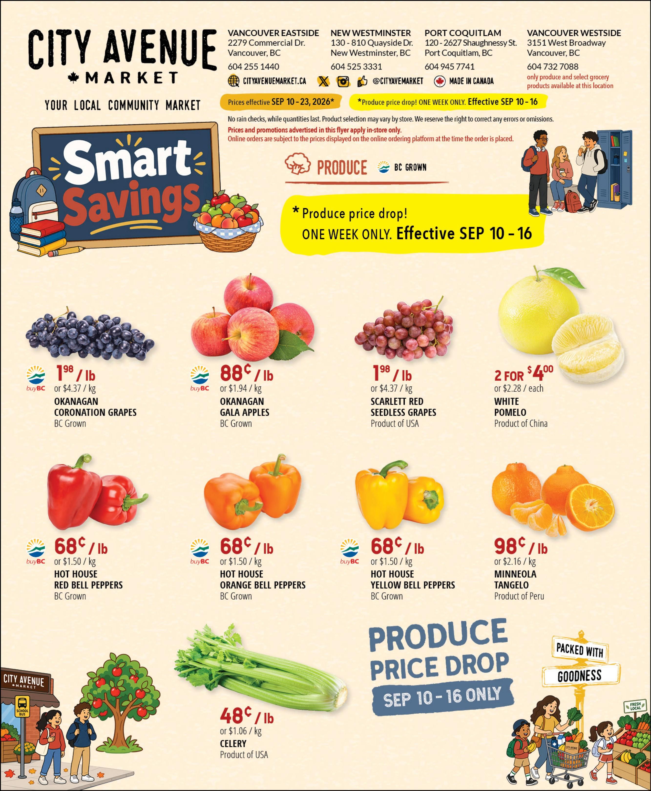 City Avenue Market Flyer September 10 to 23