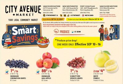 City Avenue Market Flyer September 10 to 23