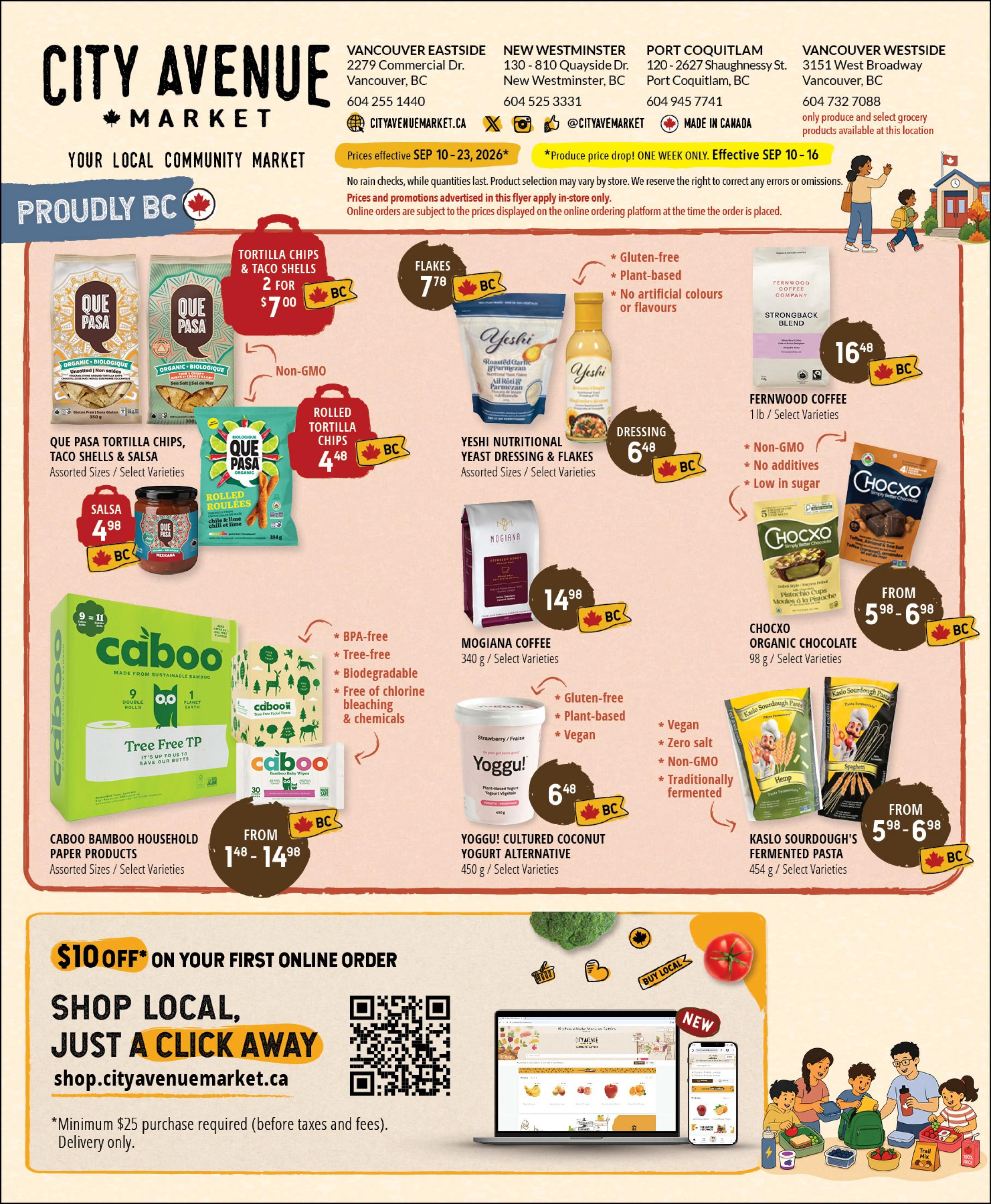 City Avenue Market Flyer September 10 to 23