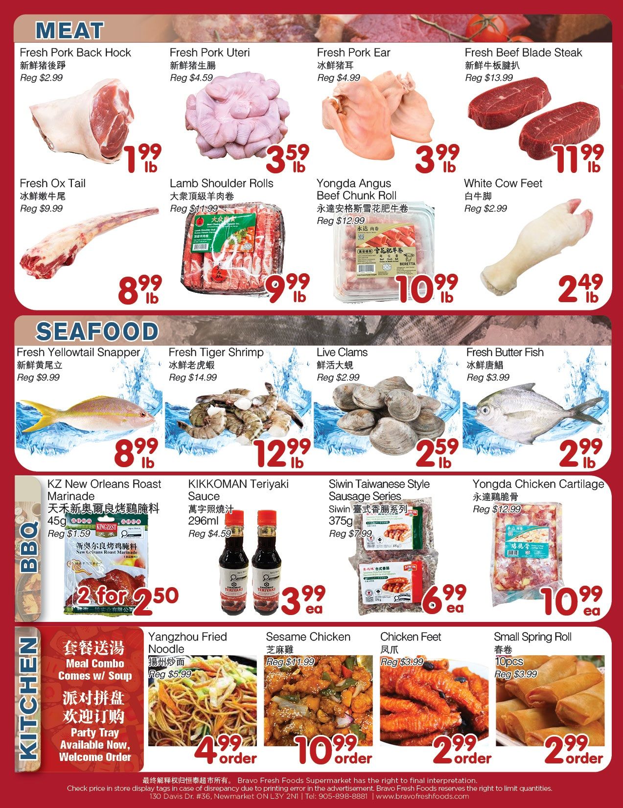 Bravo Fresh Foods Flyer September 11 to 17