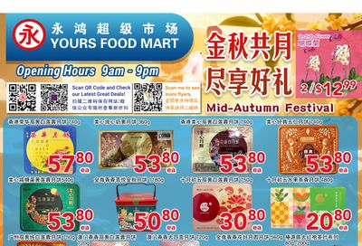 Yours Food Mart Flyer September 11 to 17