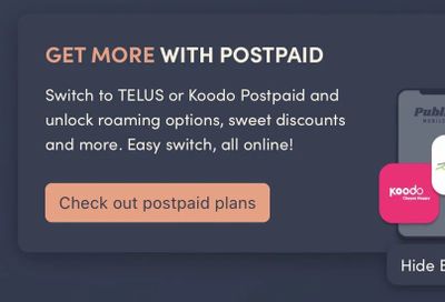 Telus offers for Public Mobile users, 60GB 5G $35, 100GB 5G+ Can-US $40, 175GB 5G+ Can-US-Mex $45 - YMMV?