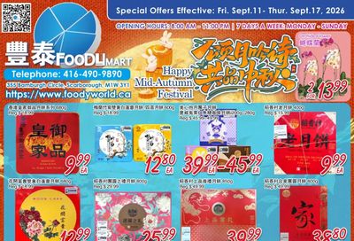 FoodyMart (Warden) Flyer September 11 to 17